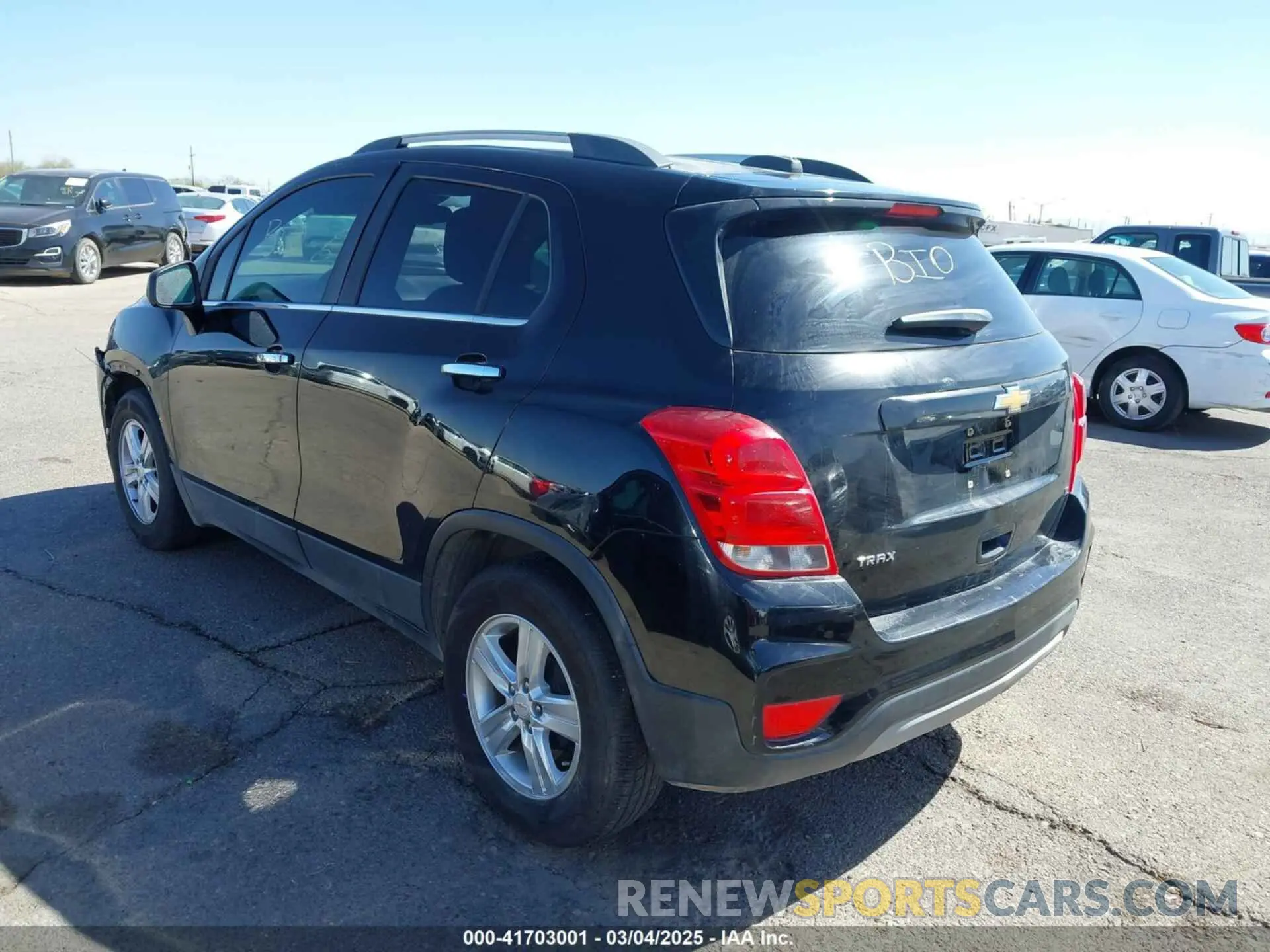 3 fotografías del automóvil dañado KL7CJLSB0LB042443 CHEVROLET TRAX 2020