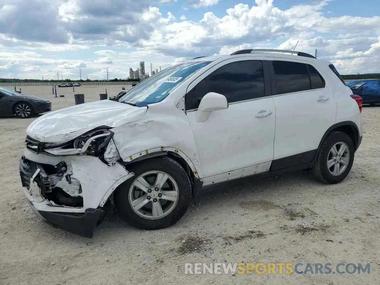 1 fotografías del automóvil dañado KL7CJLSB1LB043942 CHEVROLET TRAX 2020