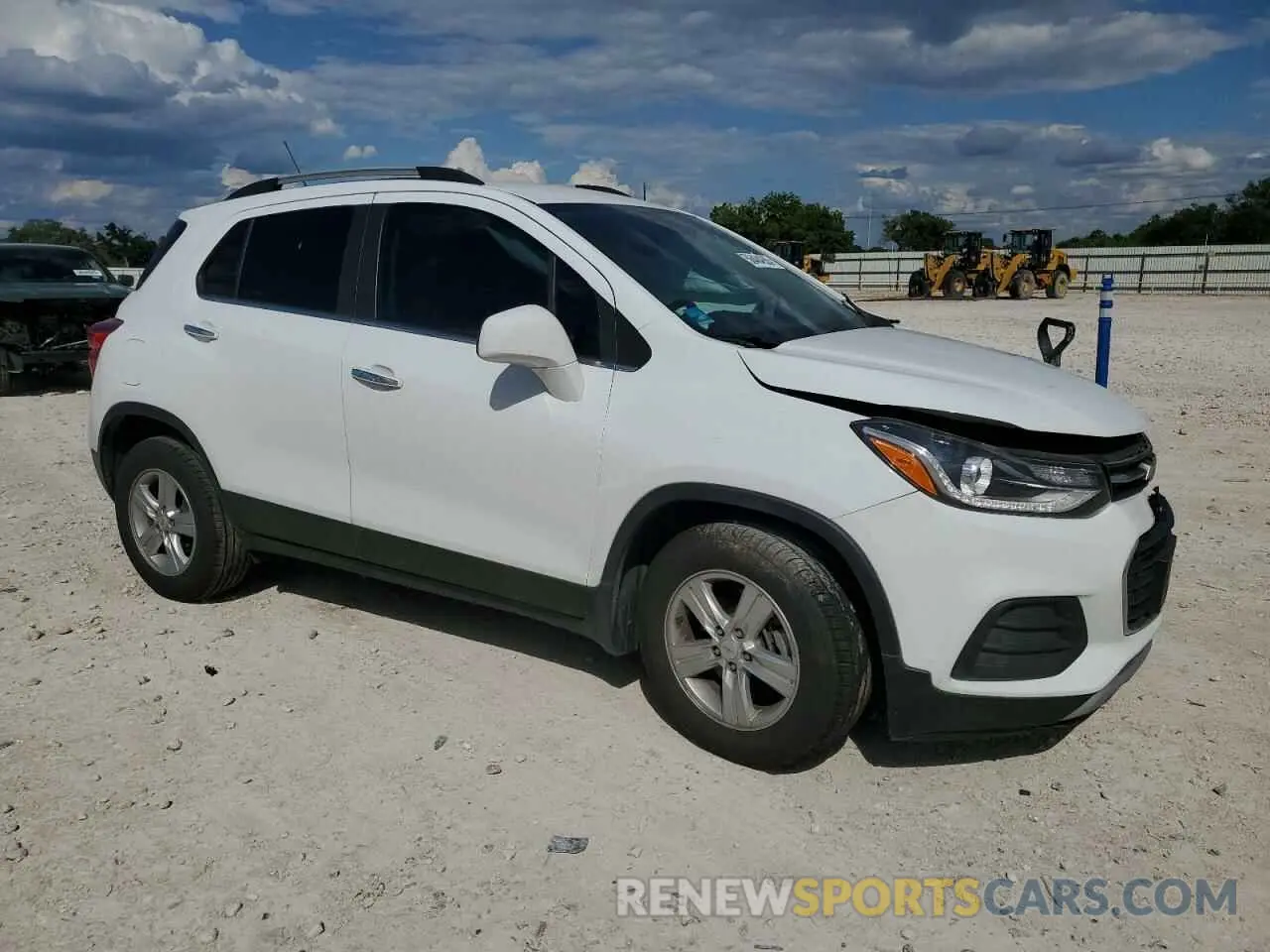 4 fotografías del automóvil dañado KL7CJLSB1LB043942 CHEVROLET TRAX 2020