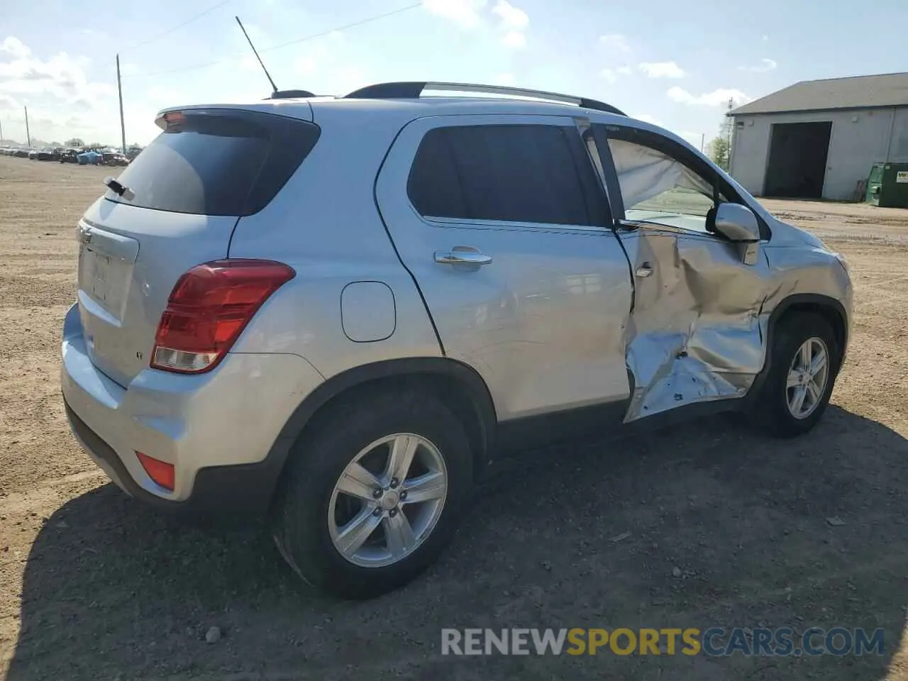 3 fotografías del automóvil dañado KL7CJLSB2LB002350 CHEVROLET TRAX 2020