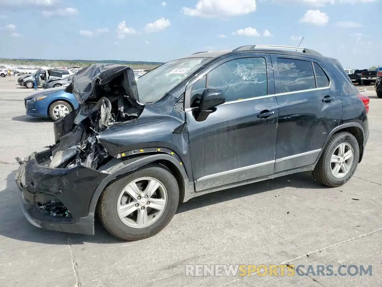 1 fotografías del automóvil dañado KL7CJLSB2LB336829 CHEVROLET TRAX 2020