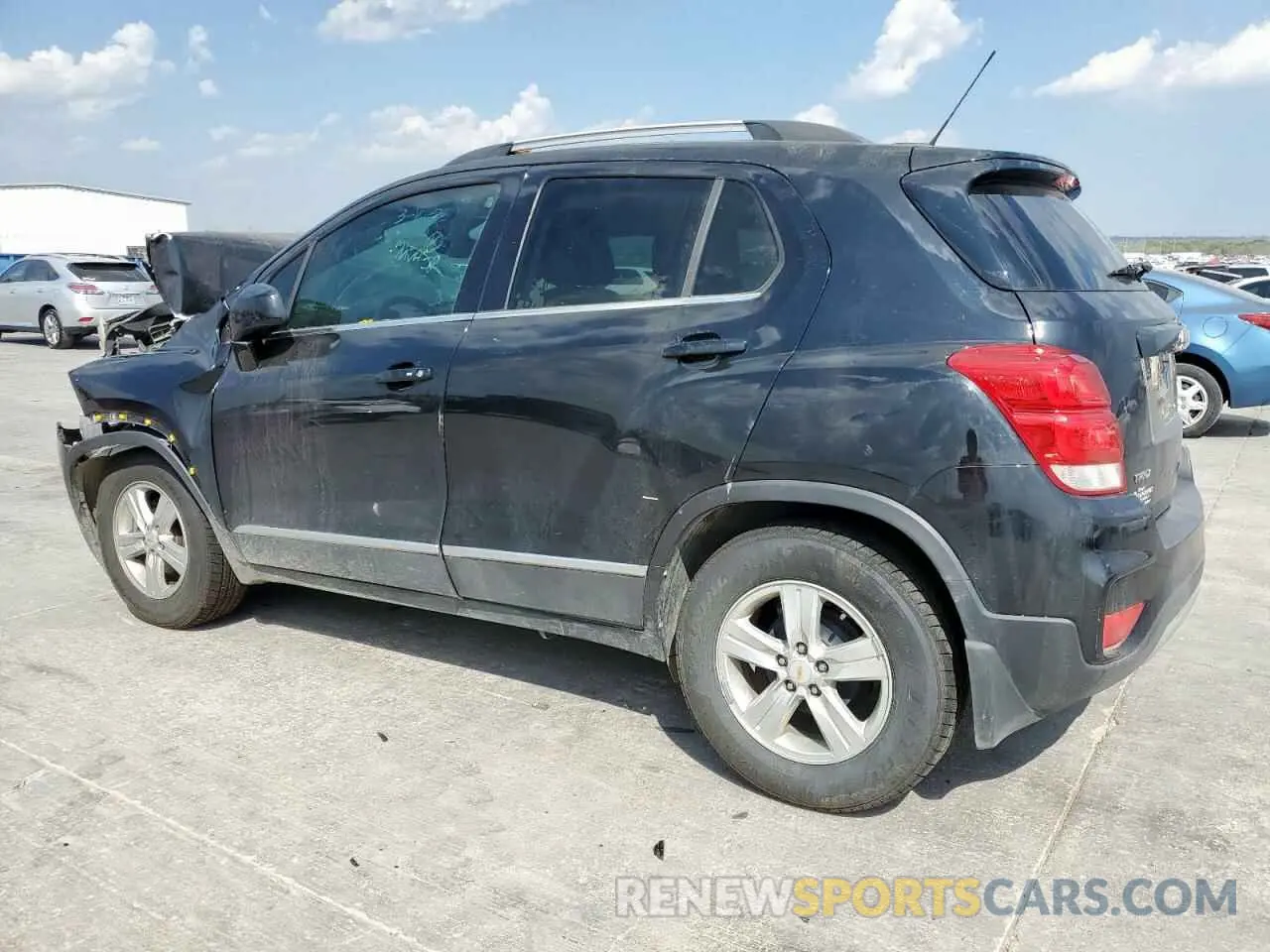2 fotografías del automóvil dañado KL7CJLSB2LB336829 CHEVROLET TRAX 2020