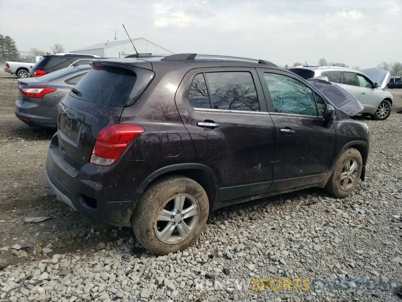 3 fotografías del automóvil dañado KL7CJLSB3LB343319 CHEVROLET TRAX 2020