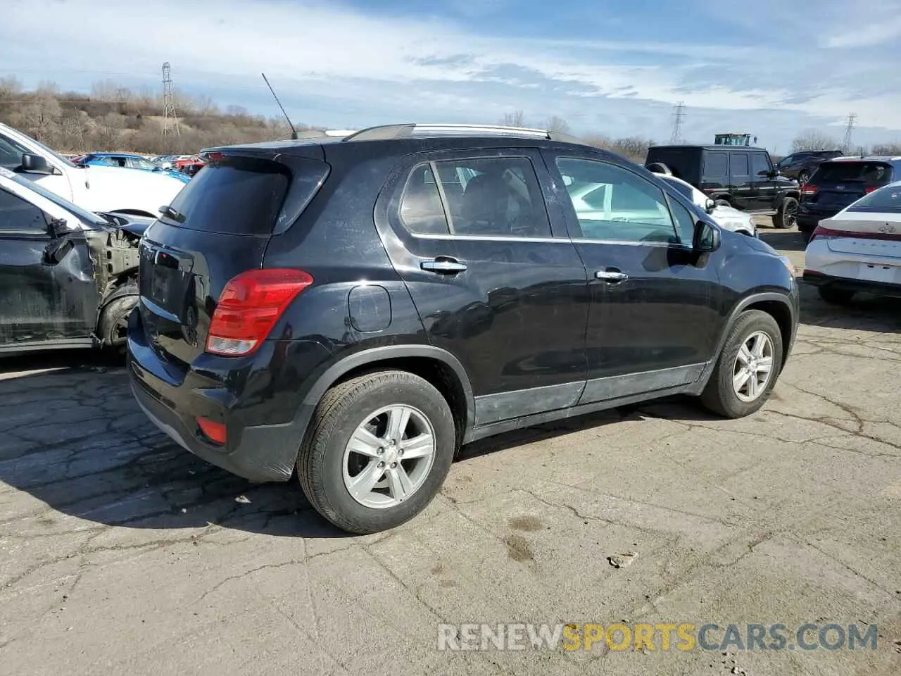 3 fotografías del automóvil dañado KL7CJLSB4LB092357 CHEVROLET TRAX 2020