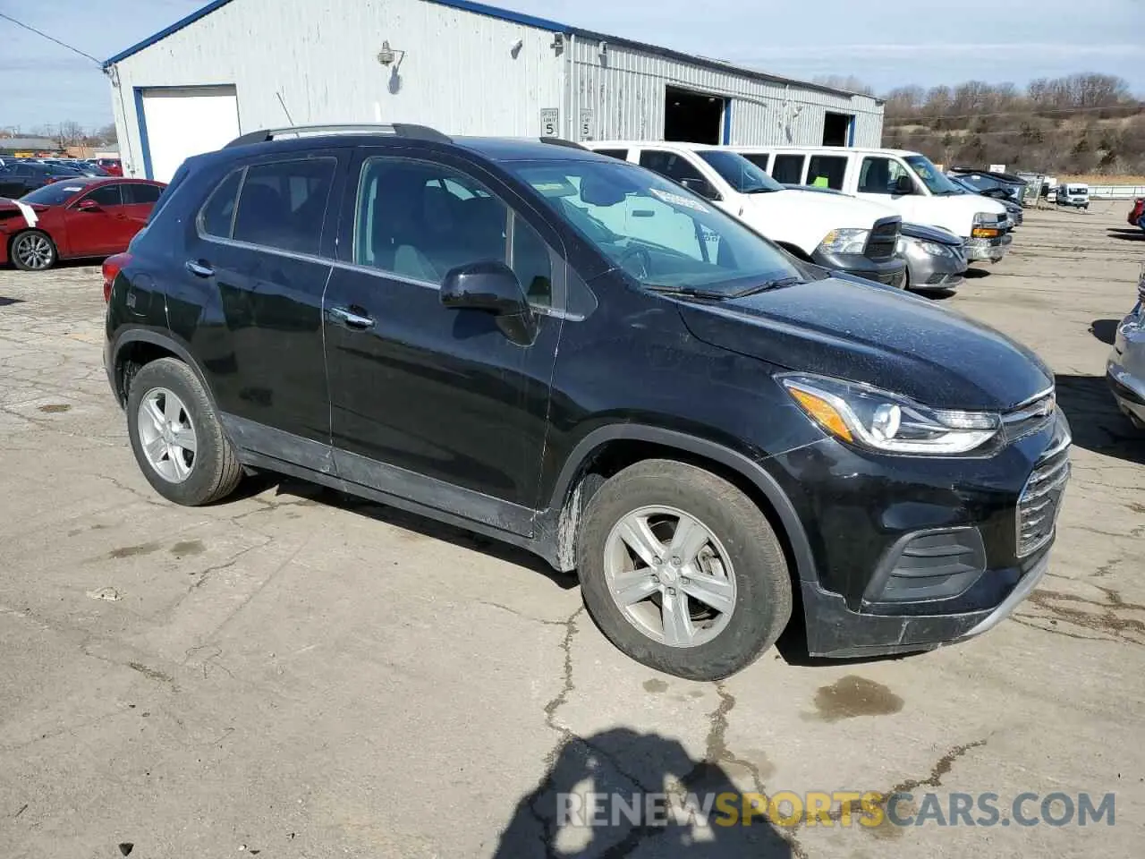 4 fotografías del automóvil dañado KL7CJLSB4LB092357 CHEVROLET TRAX 2020