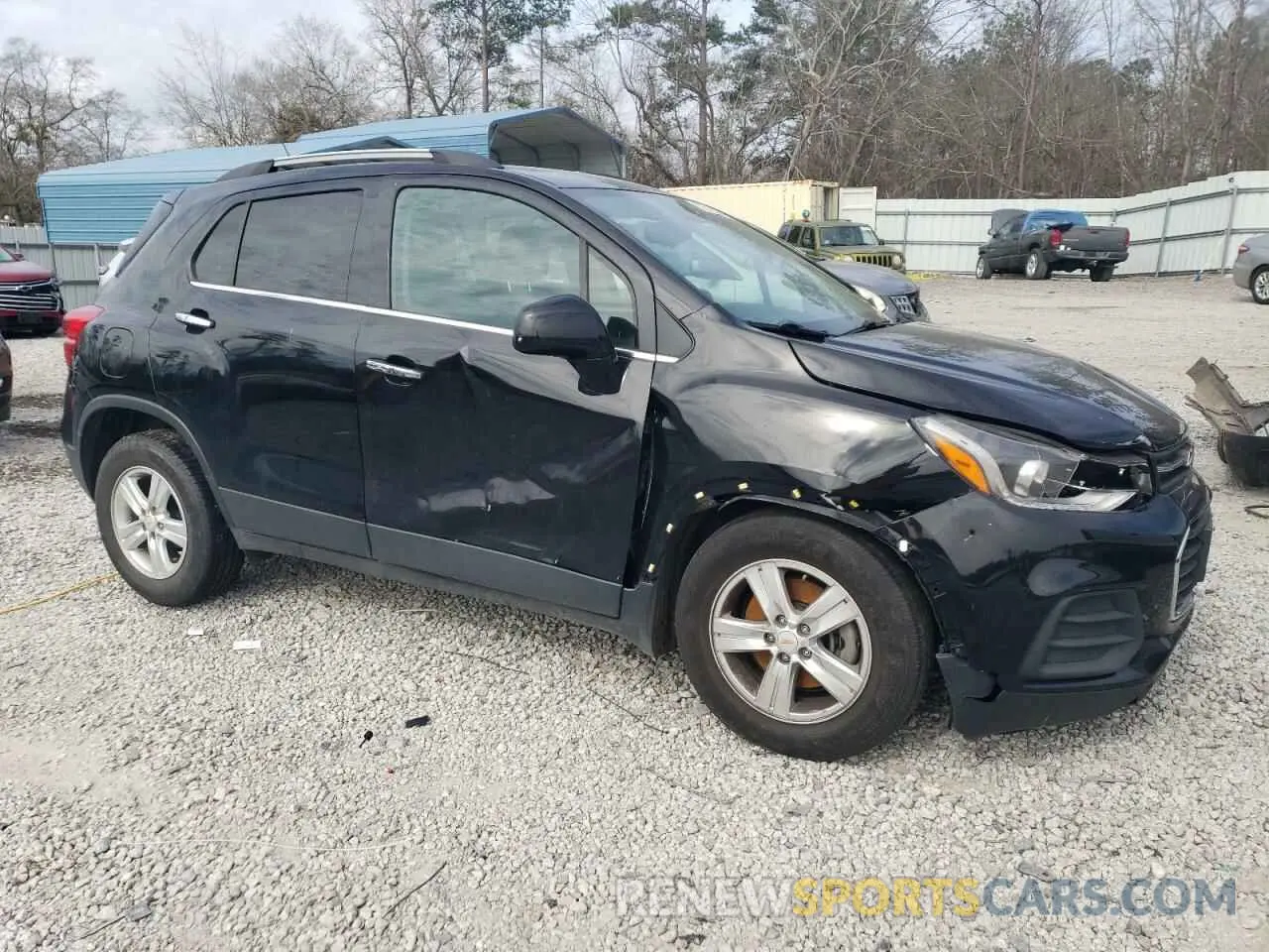 4 fotografías del automóvil dañado KL7CJLSB5LB065037 CHEVROLET TRAX 2020