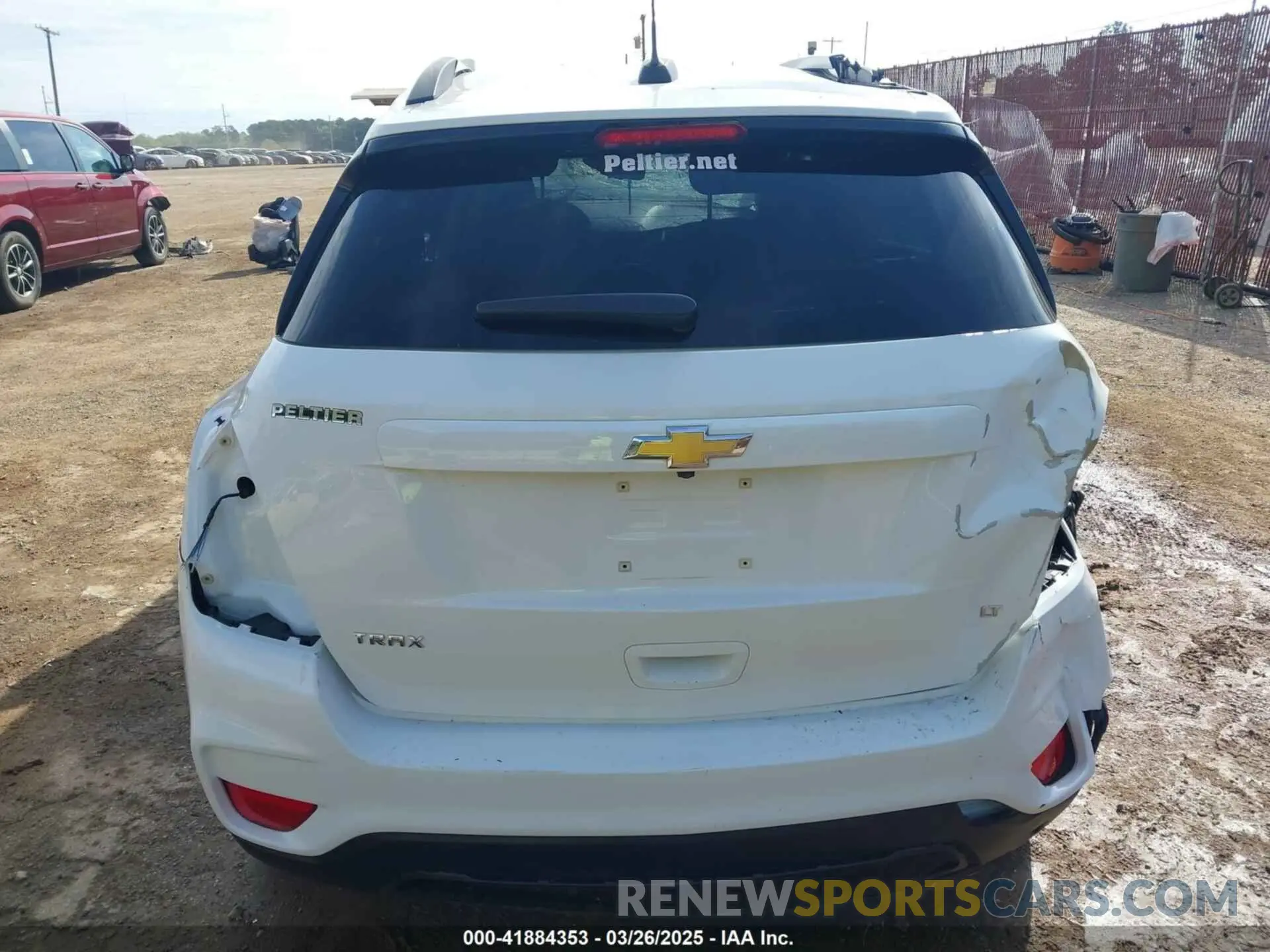17 fotografías del automóvil dañado KL7CJLSB5LB315103 CHEVROLET TRAX 2020