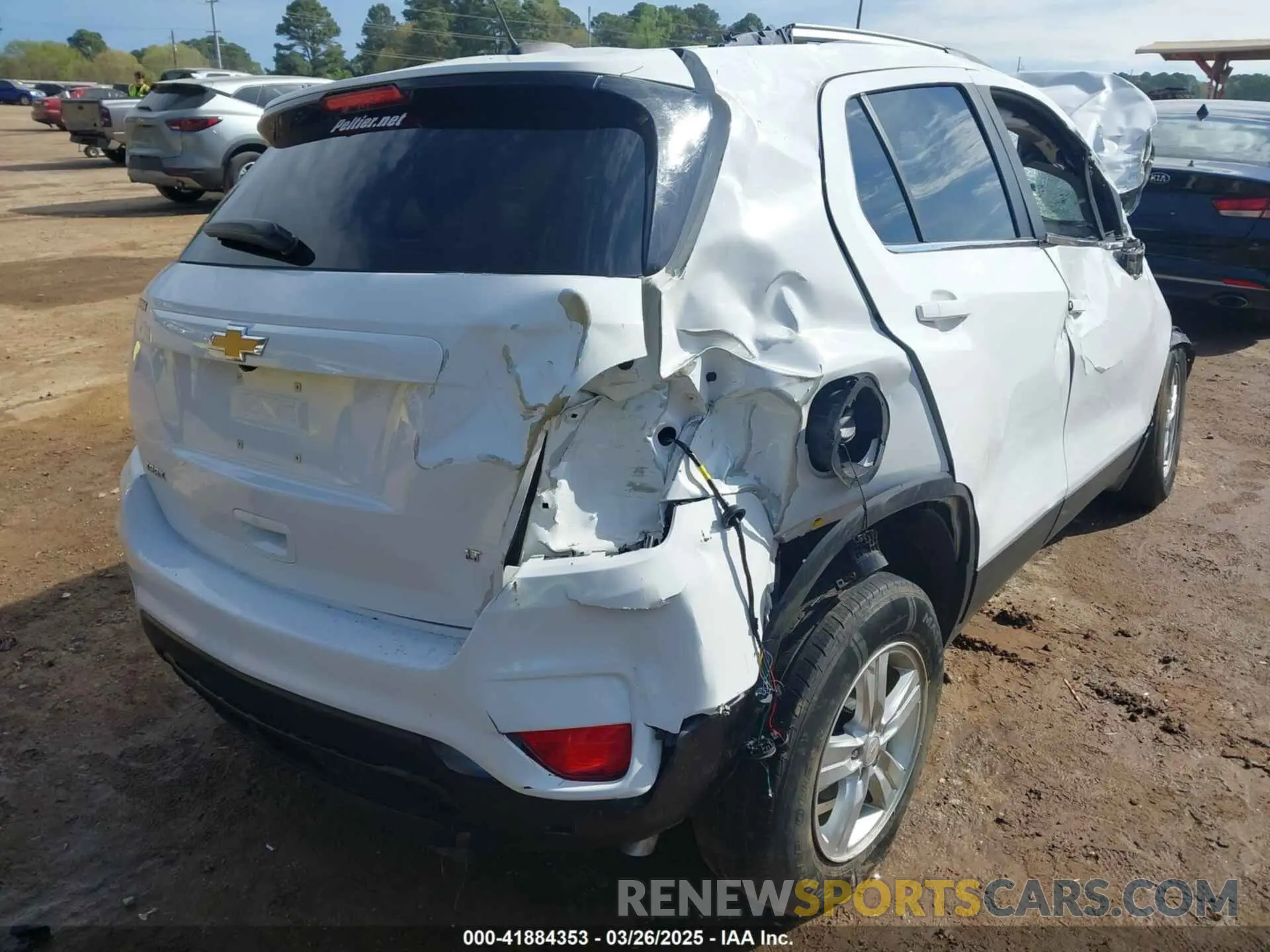 18 fotografías del automóvil dañado KL7CJLSB5LB315103 CHEVROLET TRAX 2020