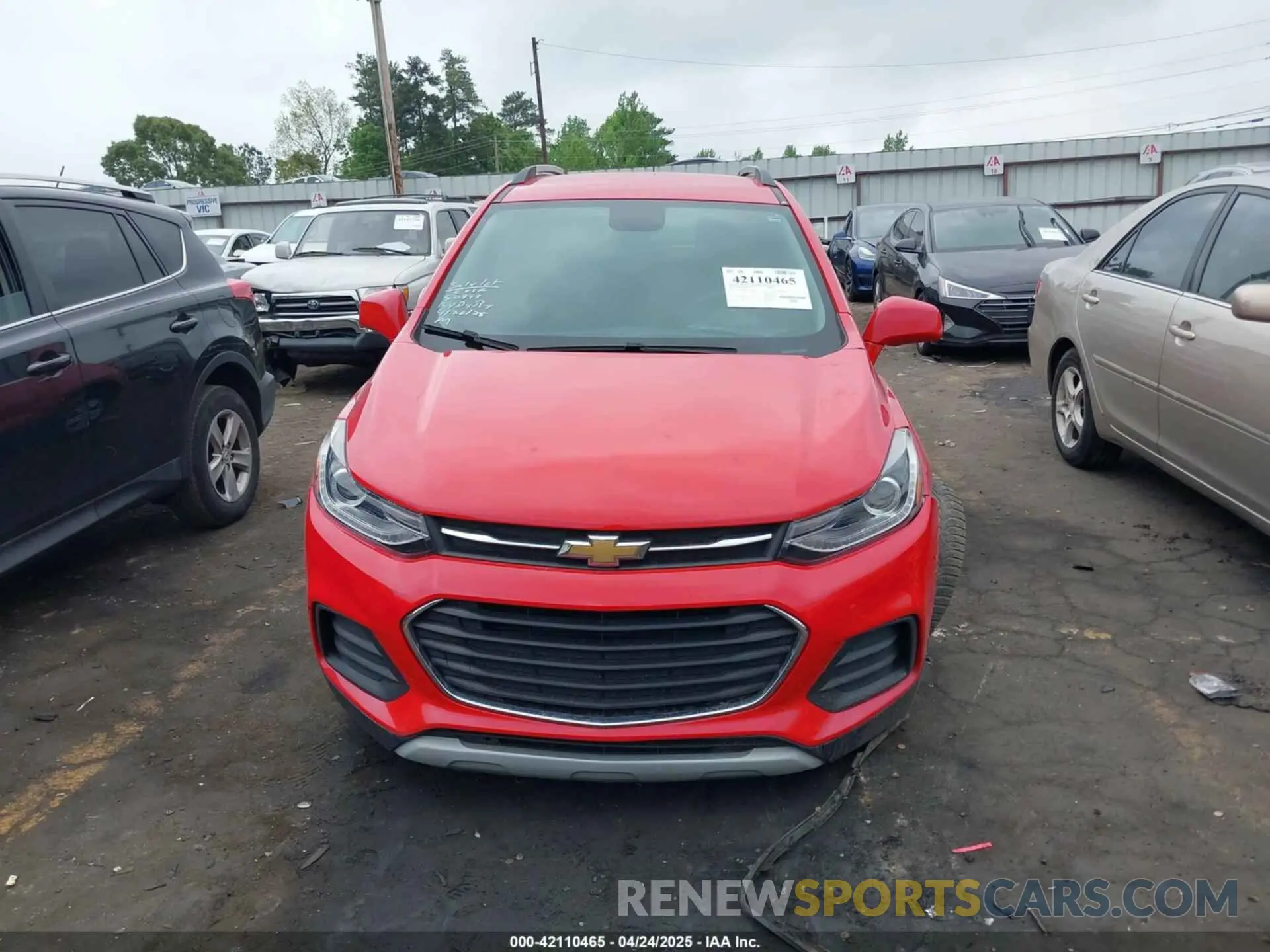 12 fotografías del automóvil dañado KL7CJLSB5LB343435 CHEVROLET TRAX 2020
