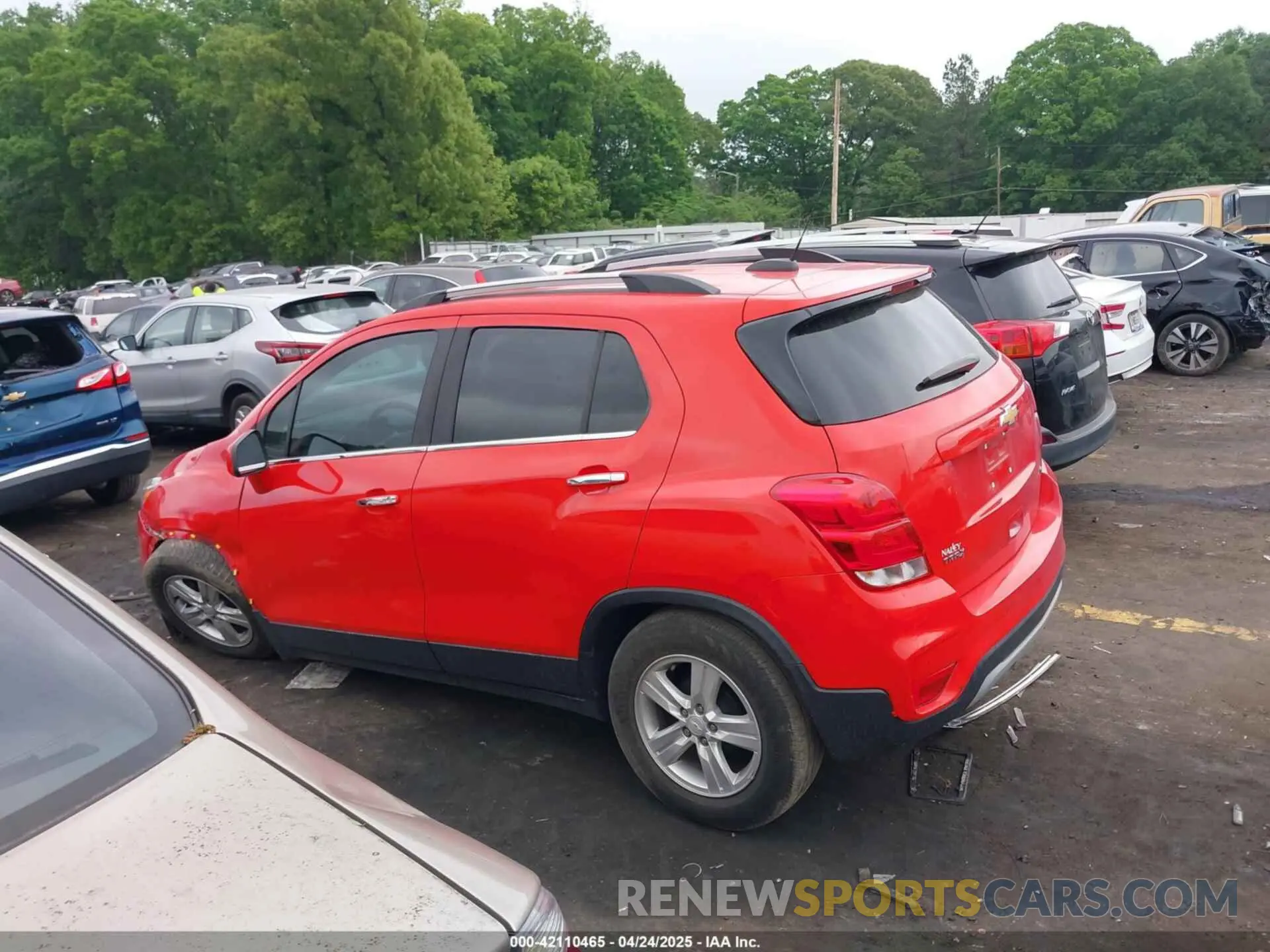 14 fotografías del automóvil dañado KL7CJLSB5LB343435 CHEVROLET TRAX 2020
