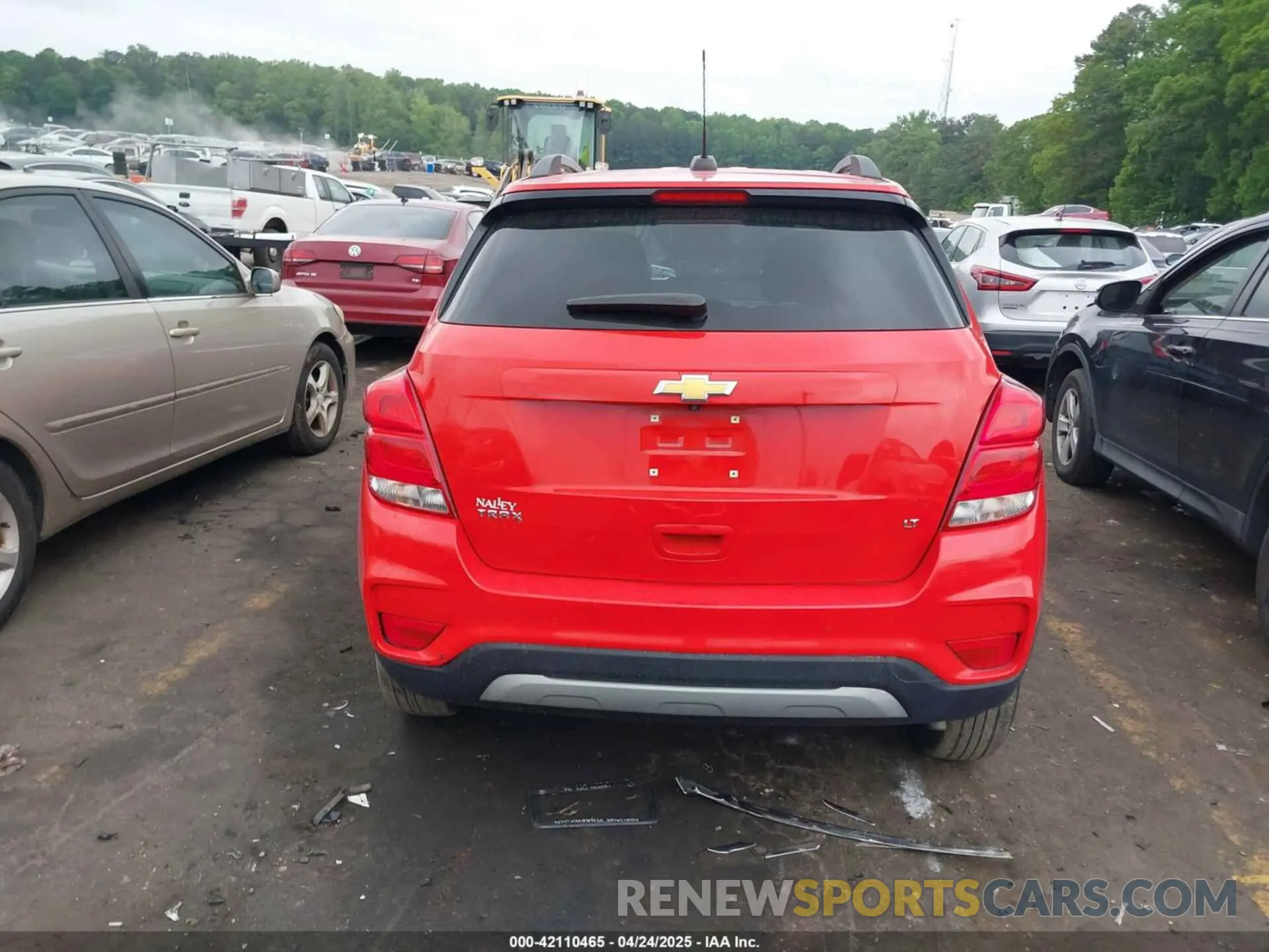 16 fotografías del automóvil dañado KL7CJLSB5LB343435 CHEVROLET TRAX 2020
