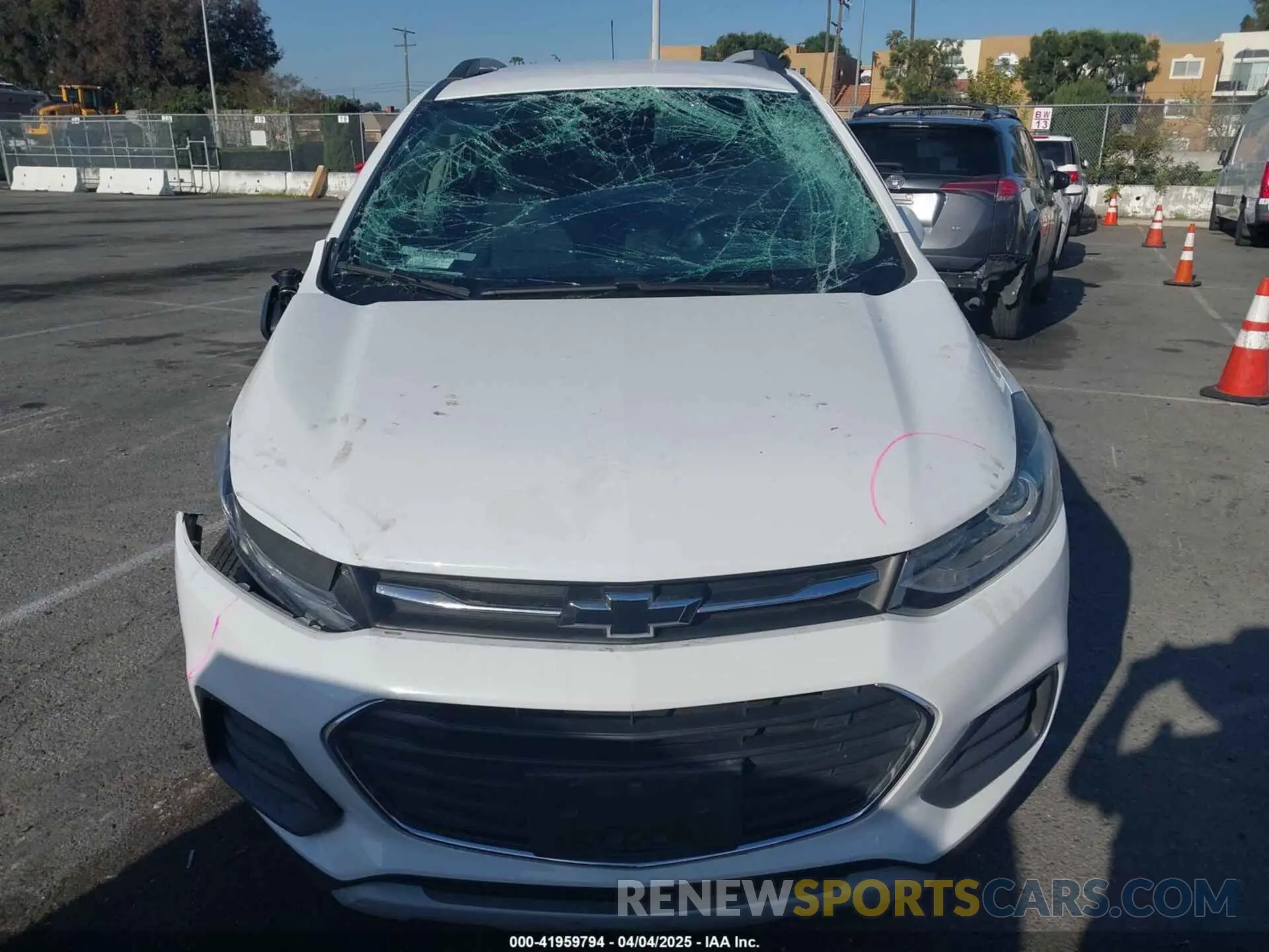 6 fotografías del automóvil dañado KL7CJLSB6LB325915 CHEVROLET TRAX 2020