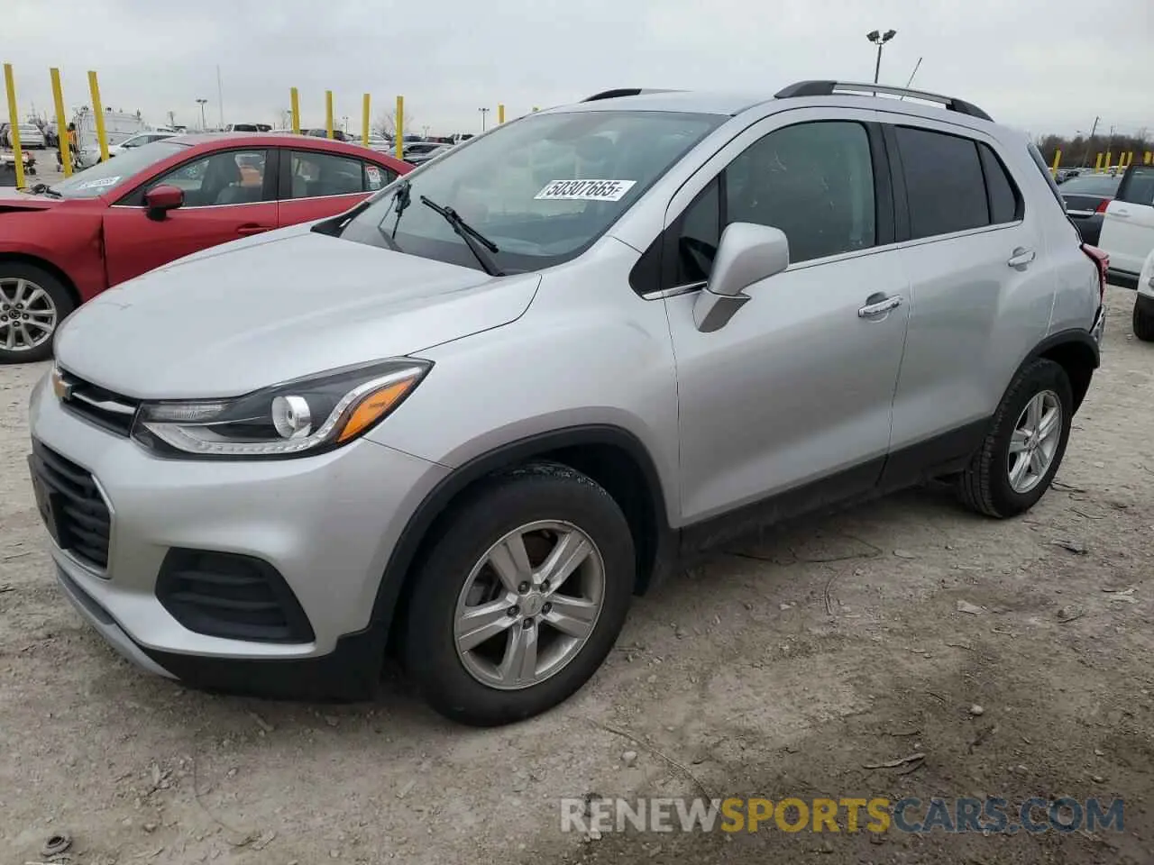 1 fotografías del automóvil dañado KL7CJLSB7LB029110 CHEVROLET TRAX 2020