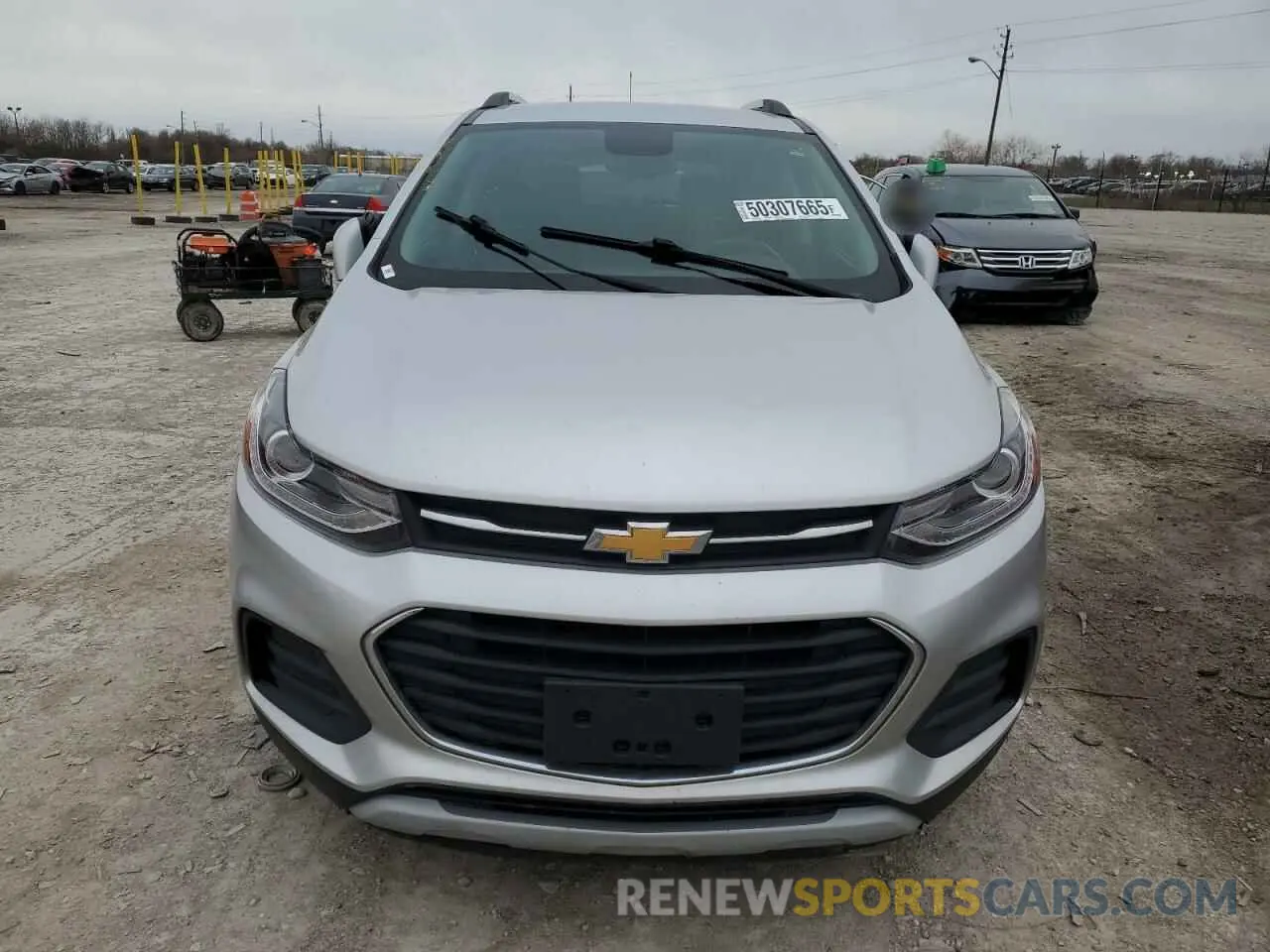 5 fotografías del automóvil dañado KL7CJLSB7LB029110 CHEVROLET TRAX 2020