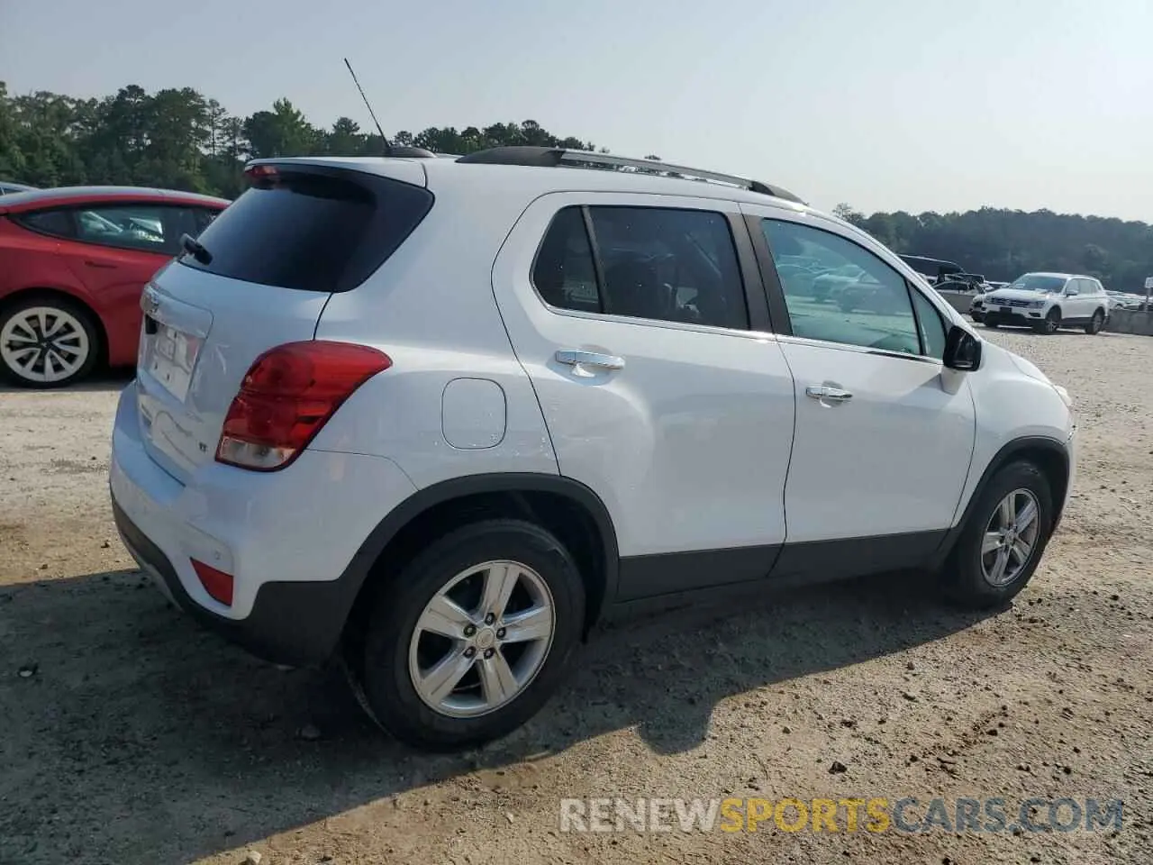 3 fotografías del automóvil dañado KL7CJLSB7LB091509 CHEVROLET TRAX 2020