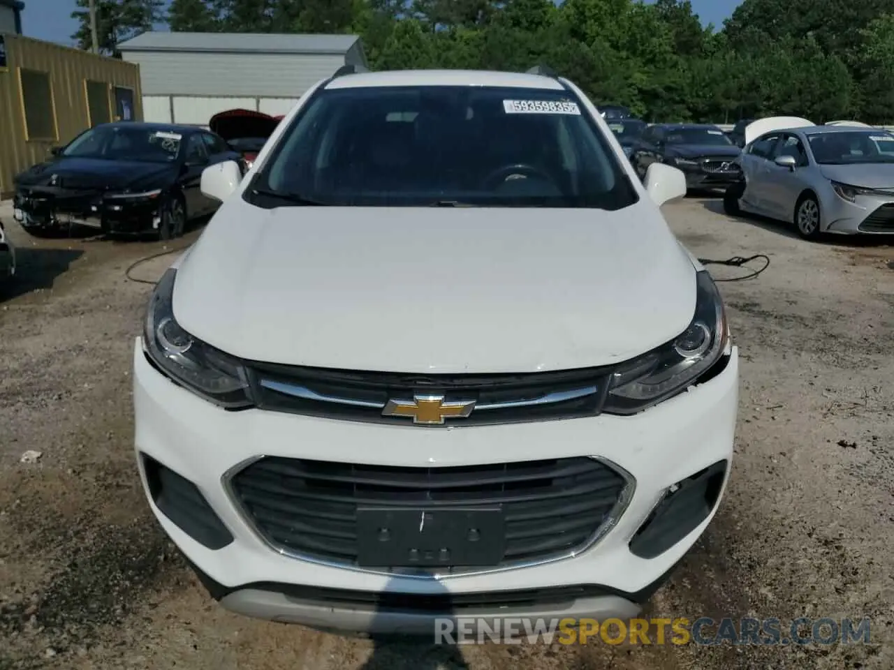 5 fotografías del automóvil dañado KL7CJLSB7LB091509 CHEVROLET TRAX 2020