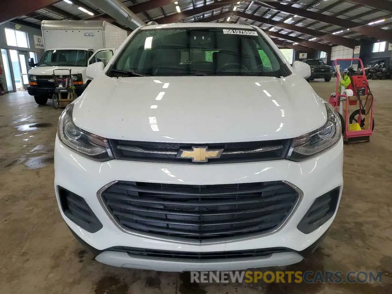5 fotografías del automóvil dañado KL7CJLSB7LB338463 CHEVROLET TRAX 2020