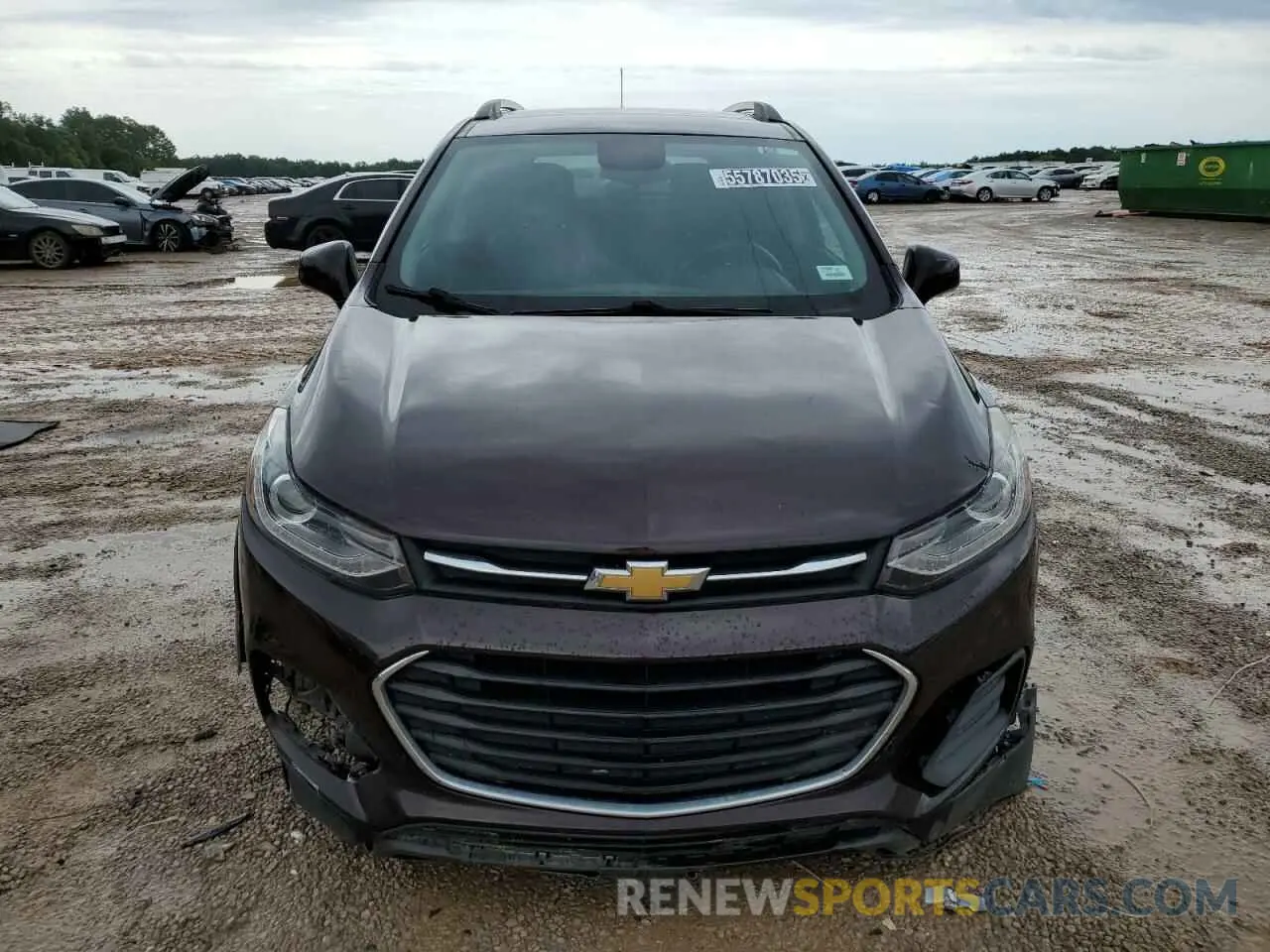 5 fotografías del automóvil dañado KL7CJLSB7LB342514 CHEVROLET TRAX 2020