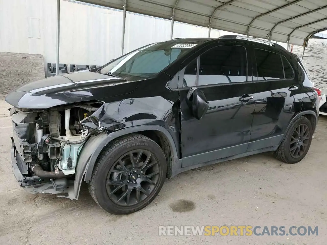 1 fotografías del automóvil dañado KL7CJLSB7LB350600 CHEVROLET TRAX 2020