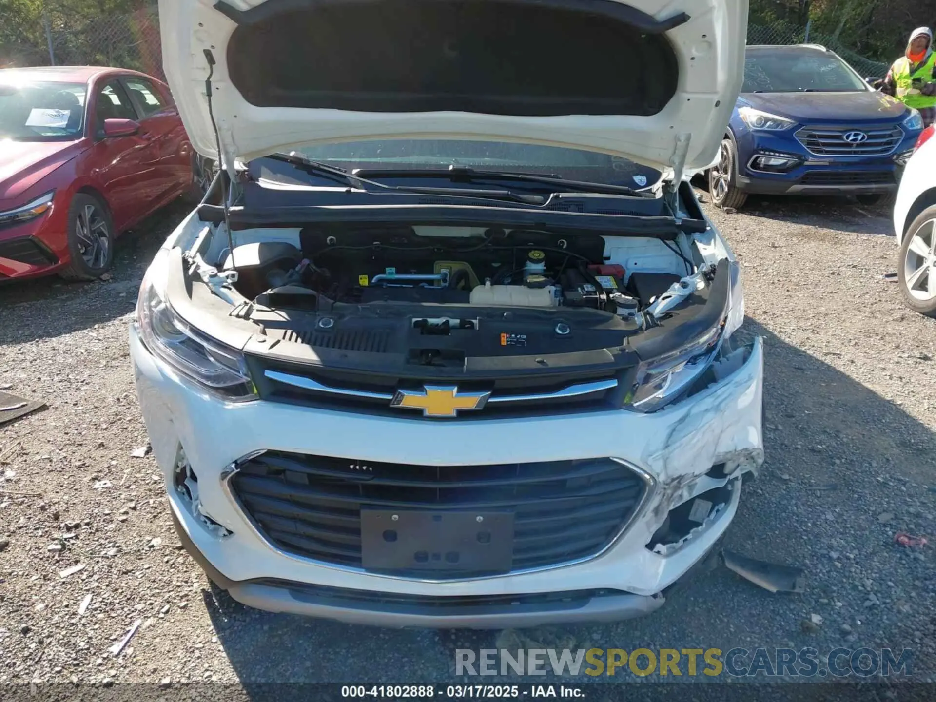 10 fotografías del automóvil dañado KL7CJLSB9LB005813 CHEVROLET TRAX 2020