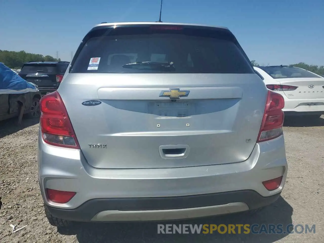 6 fotografías del automóvil dañado KL7CJLSB9LB014608 CHEVROLET TRAX 2020
