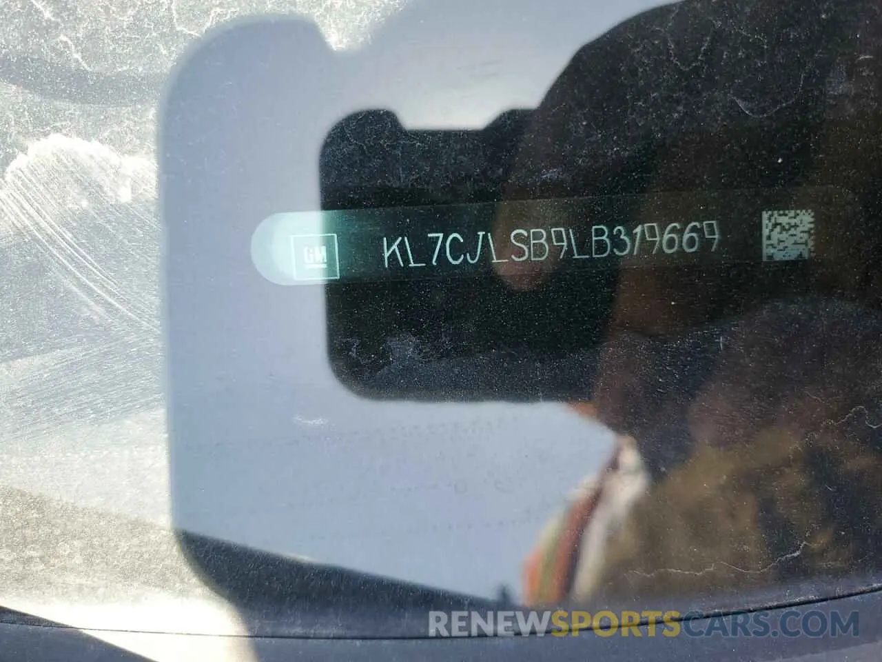 15 fotografías del automóvil dañado KL7CJLSB9LB319669 CHEVROLET TRAX 2020