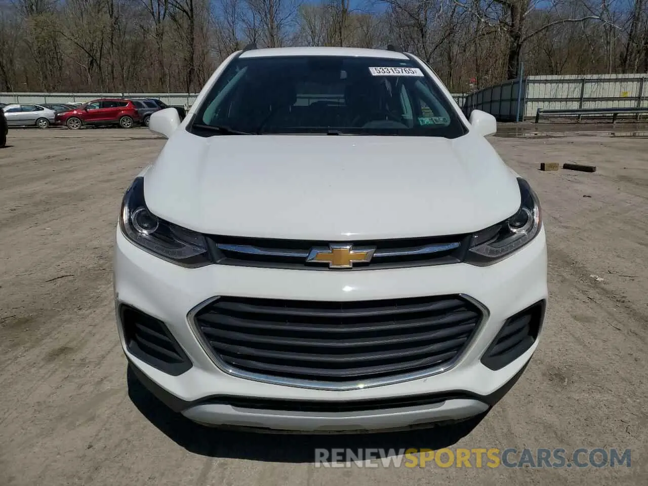 5 fotografías del automóvil dañado KL7CJLSB9LB319669 CHEVROLET TRAX 2020