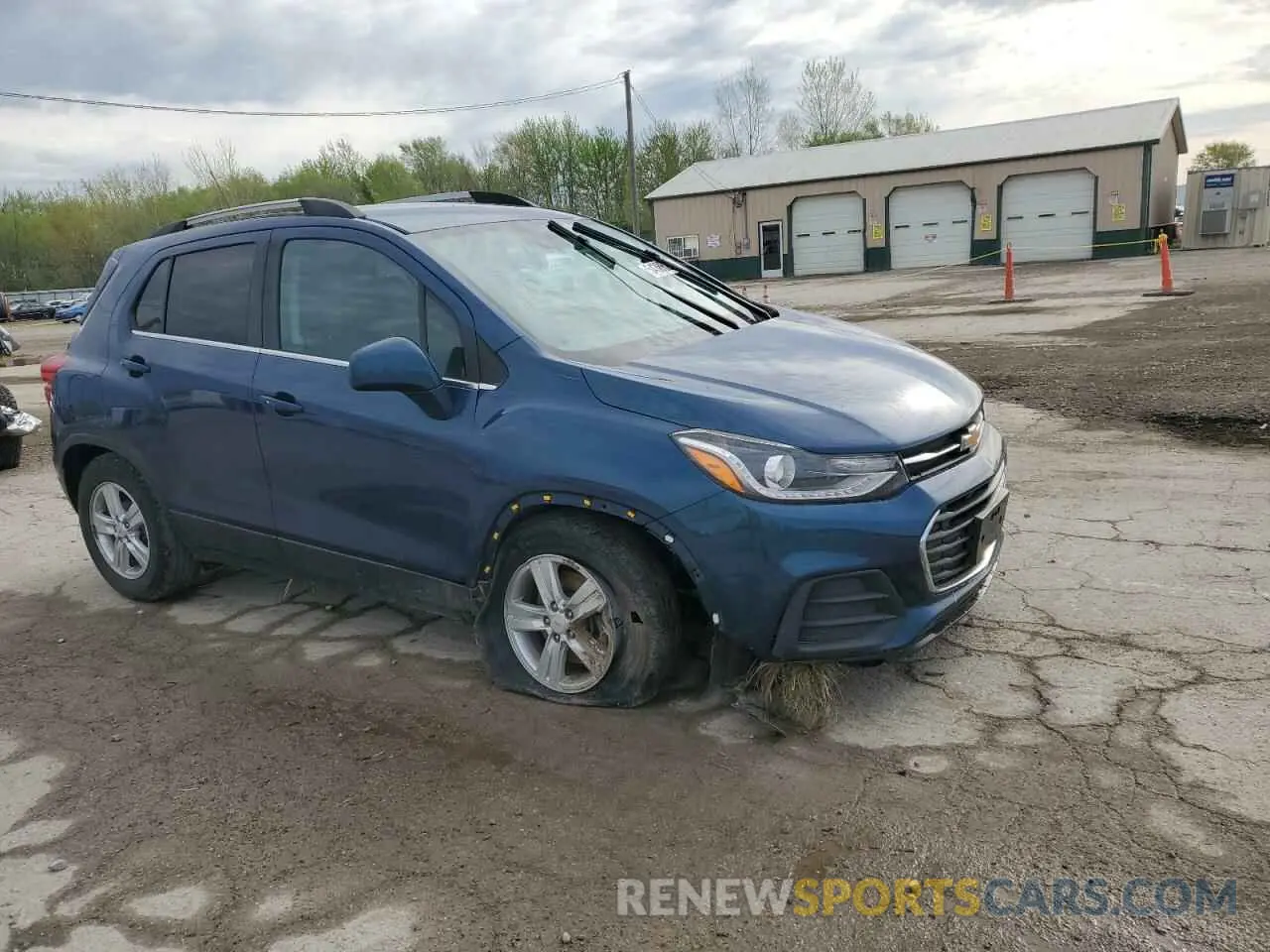 4 fotografías del automóvil dañado KL7CJLSB9LB330512 CHEVROLET TRAX 2020