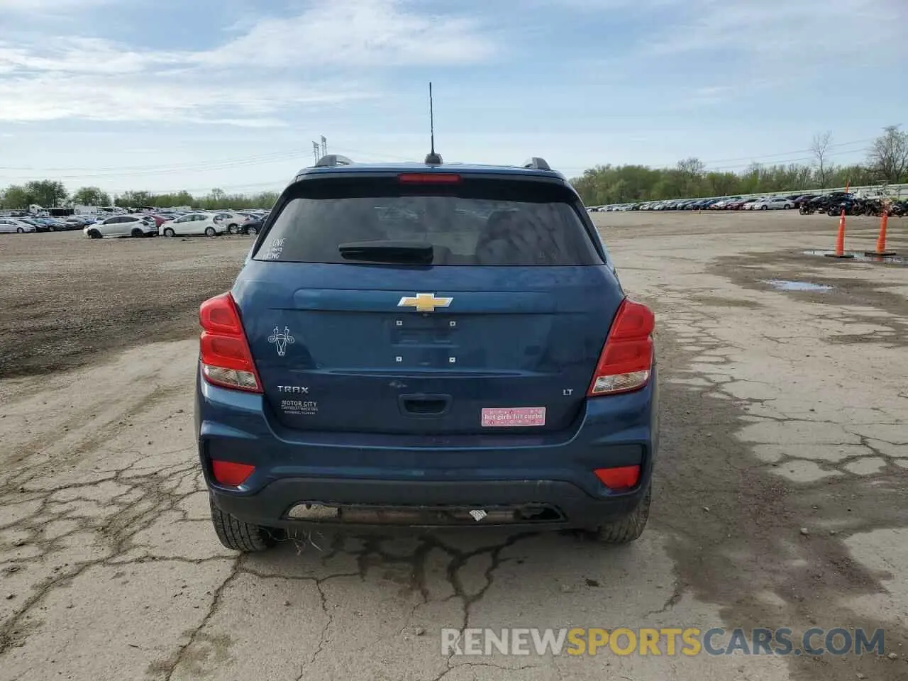 6 fotografías del automóvil dañado KL7CJLSB9LB330512 CHEVROLET TRAX 2020
