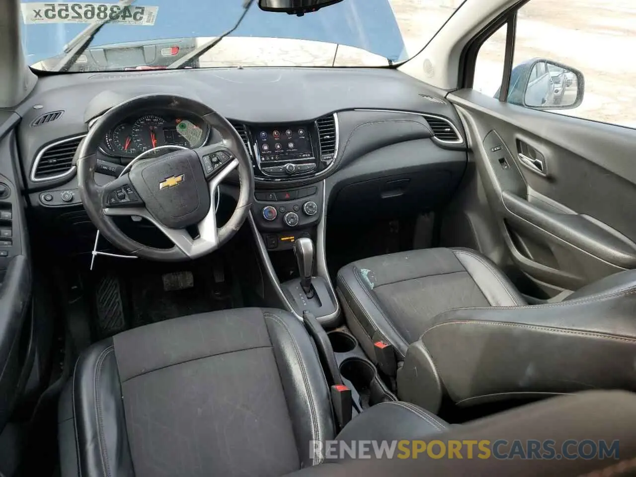 8 fotografías del automóvil dañado KL7CJLSB9LB330512 CHEVROLET TRAX 2020