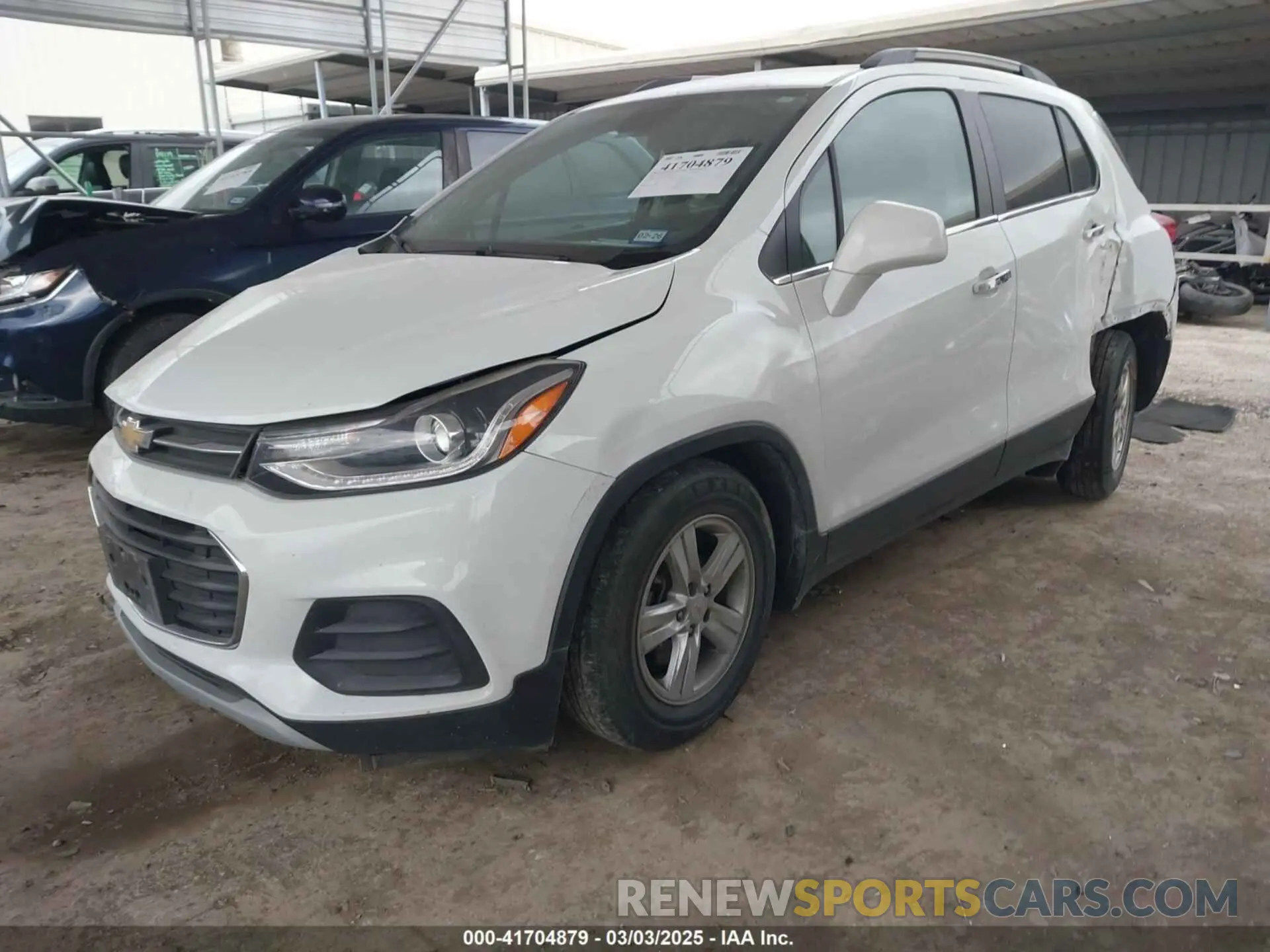 2 fotografías del automóvil dañado KL7CJLSBXLB010793 CHEVROLET TRAX 2020