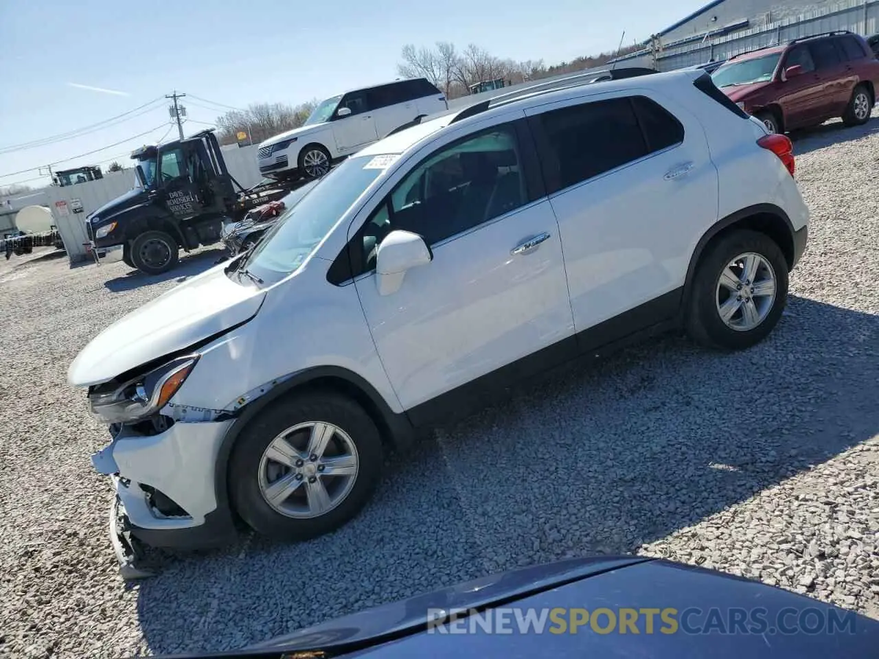 1 fotografías del automóvil dañado KL7CJLSBXLB016691 CHEVROLET TRAX 2020