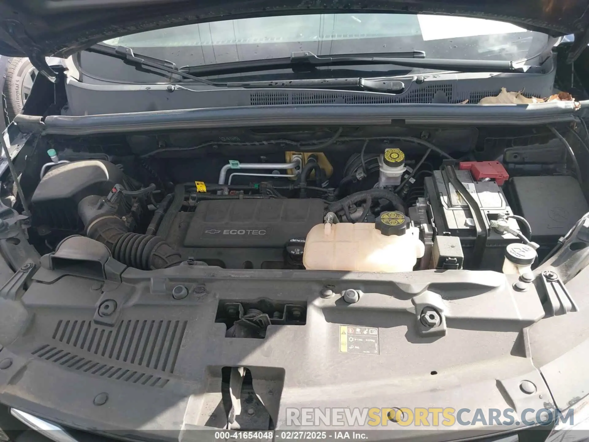 10 fotografías del automóvil dañado KL7CJLSBXLB032258 CHEVROLET TRAX 2020