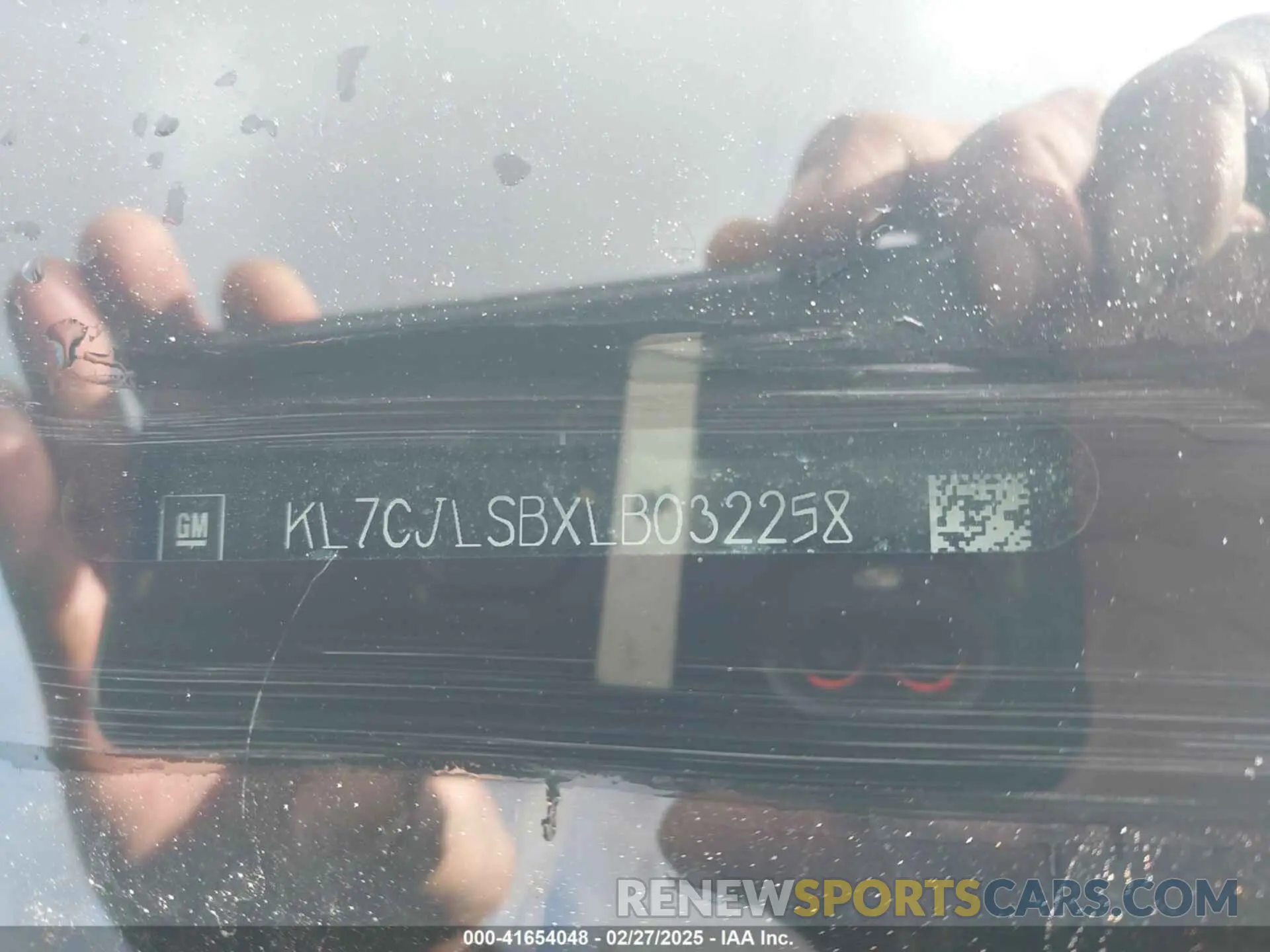 9 fotografías del automóvil dañado KL7CJLSBXLB032258 CHEVROLET TRAX 2020