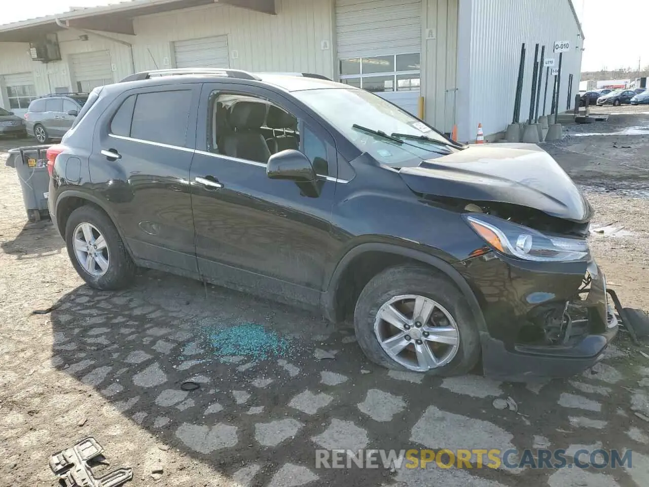 4 fotografías del automóvil dañado KL7CJLSBXLB037279 CHEVROLET TRAX 2020