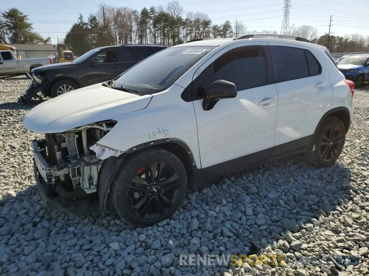 1 fotografías del automóvil dañado KL7CJLSBXLB315291 CHEVROLET TRAX 2020