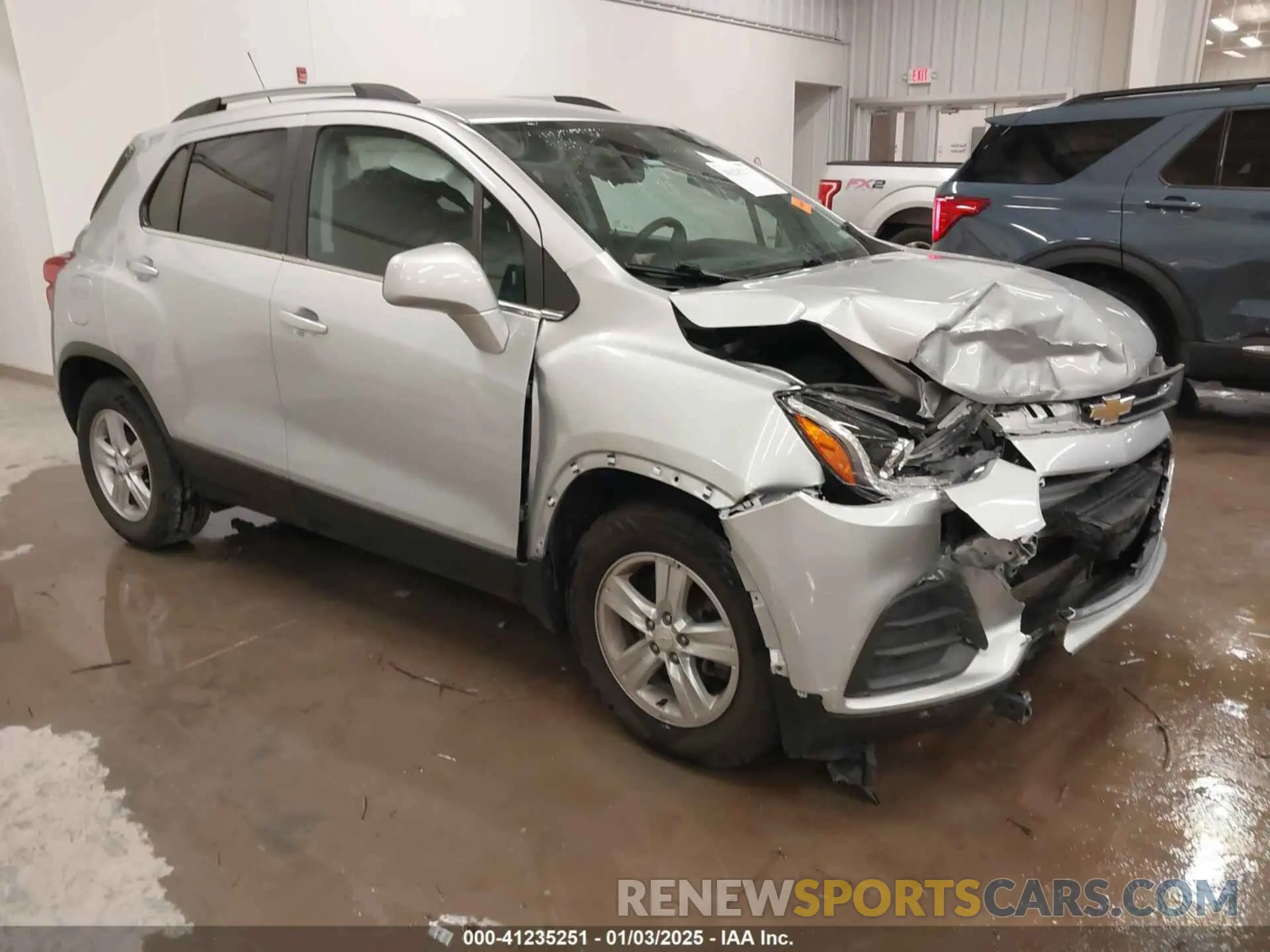 1 fotografías del automóvil dañado KL7CJLSBXLB339199 CHEVROLET TRAX 2020