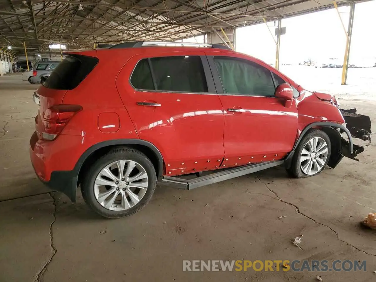 3 fotografías del automóvil dañado KL7CJMSB8LB343564 CHEVROLET TRAX 2020