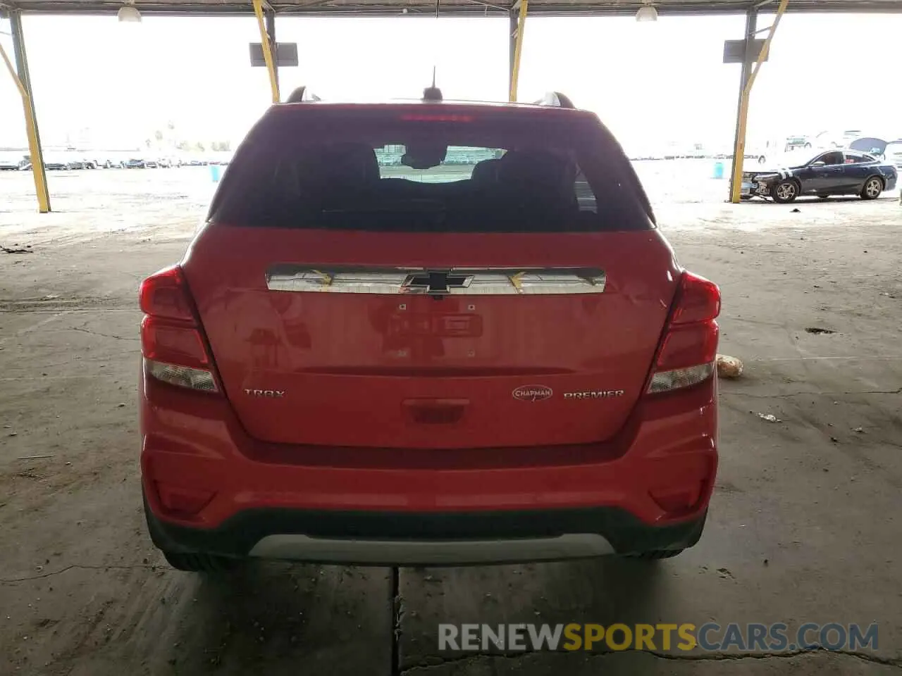 6 fotografías del automóvil dañado KL7CJMSB8LB343564 CHEVROLET TRAX 2020