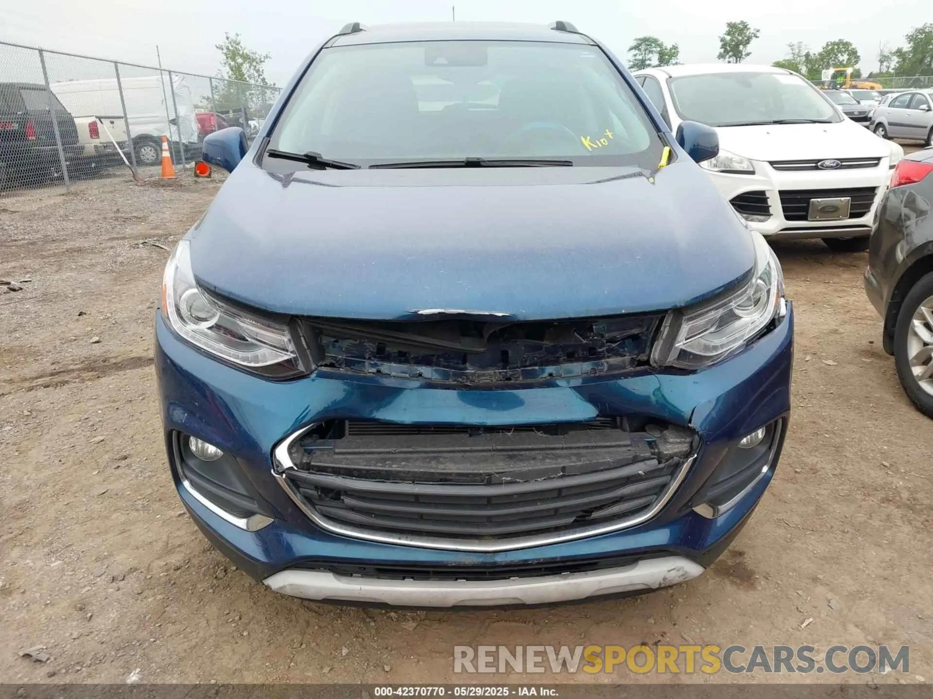 6 fotografías del automóvil dañado KL7CJMSB9LB326207 CHEVROLET TRAX 2020