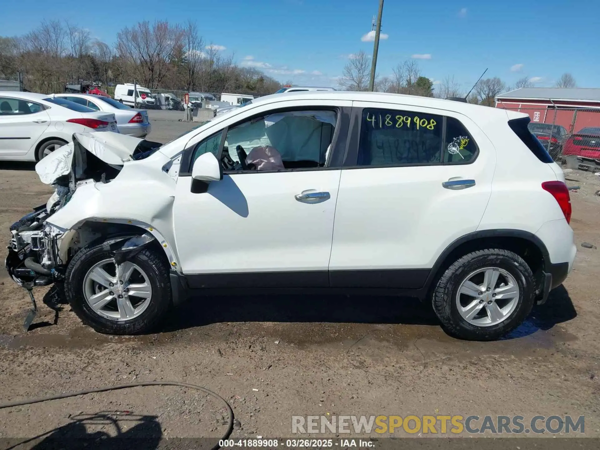 14 fotografías del automóvil dañado KL7CJNSB1LB090397 CHEVROLET TRAX 2020