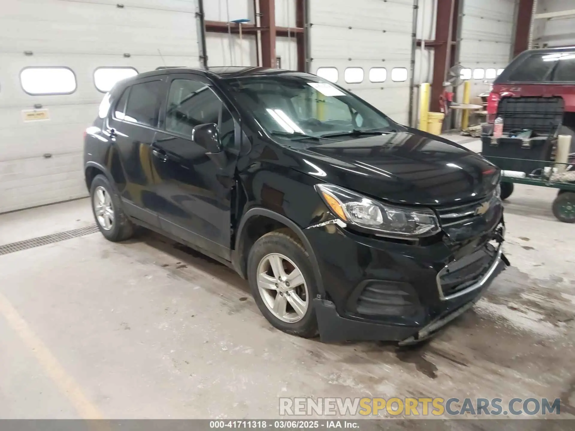 1 fotografías del automóvil dañado KL7CJNSB1LB319001 CHEVROLET TRAX 2020