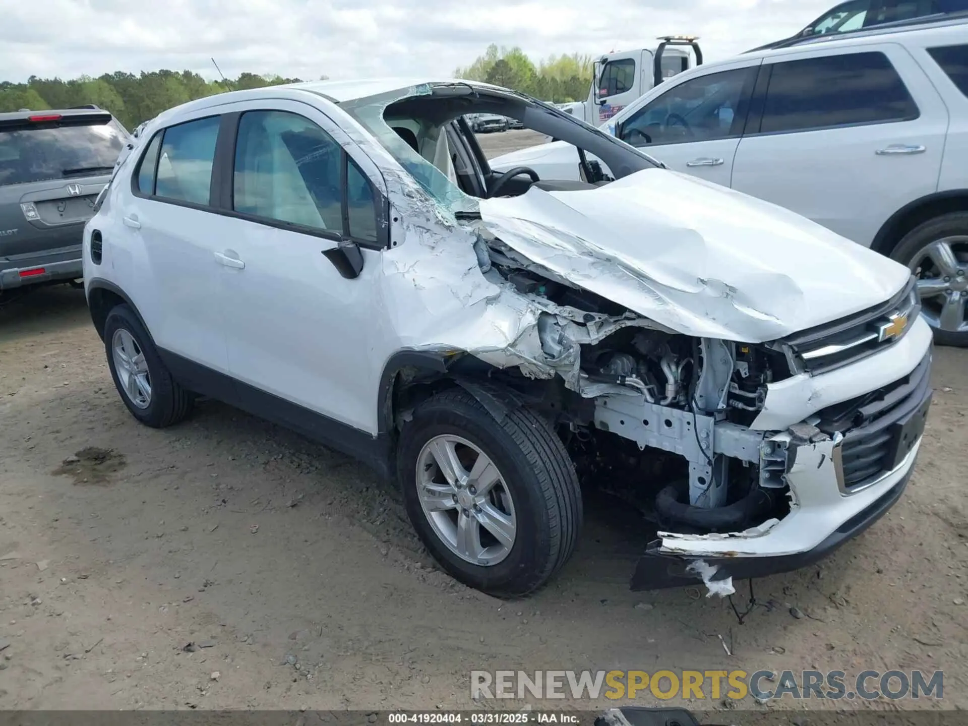 1 fotografías del automóvil dañado KL7CJNSB2LB065279 CHEVROLET TRAX 2020