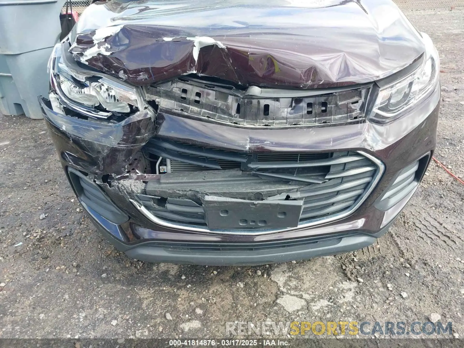17 fotografías del automóvil dañado KL7CJNSB2LB336065 CHEVROLET TRAX 2020