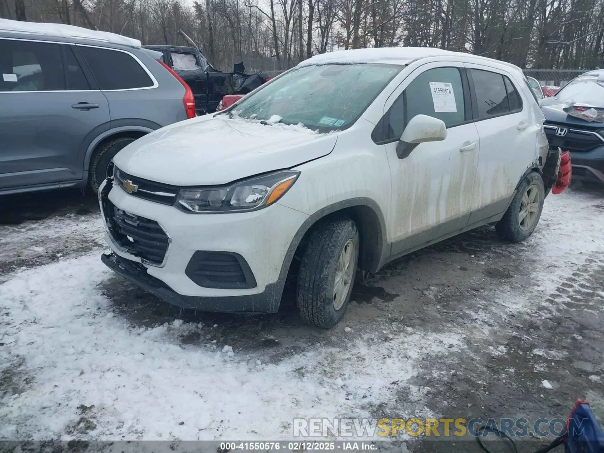 2 fotografías del automóvil dañado KL7CJNSB3LB031366 CHEVROLET TRAX 2020