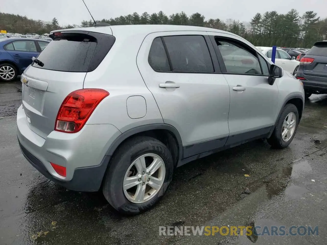 3 fotografías del automóvil dañado KL7CJNSB6LB030485 CHEVROLET TRAX 2020