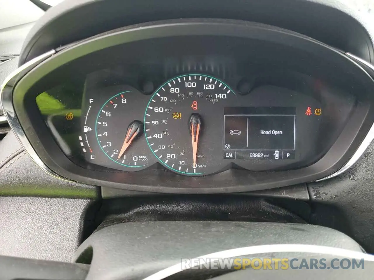 9 fotografías del automóvil dañado KL7CJNSB6LB030485 CHEVROLET TRAX 2020