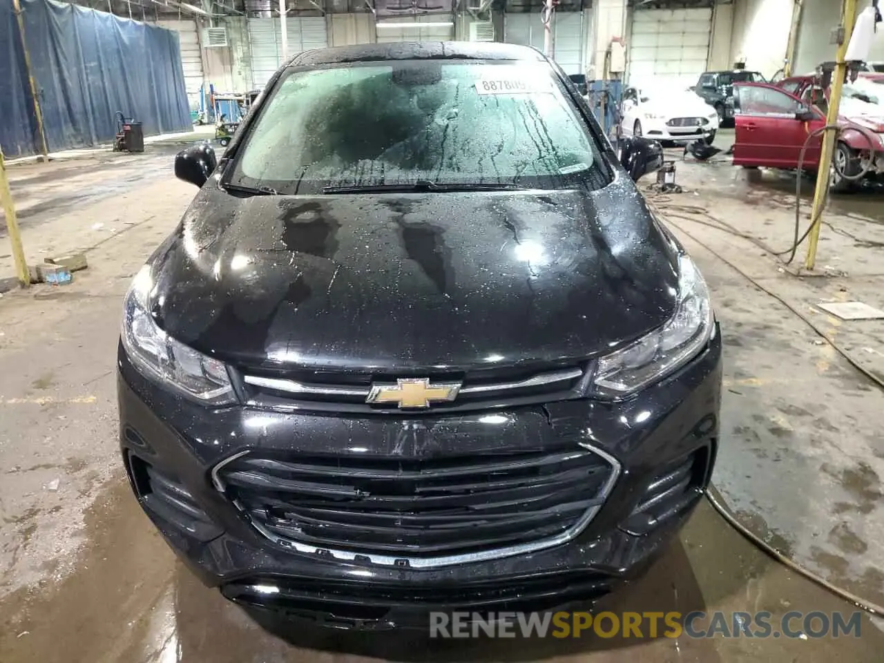 5 fotografías del automóvil dañado KL7CJNSB7LB065701 CHEVROLET TRAX 2020
