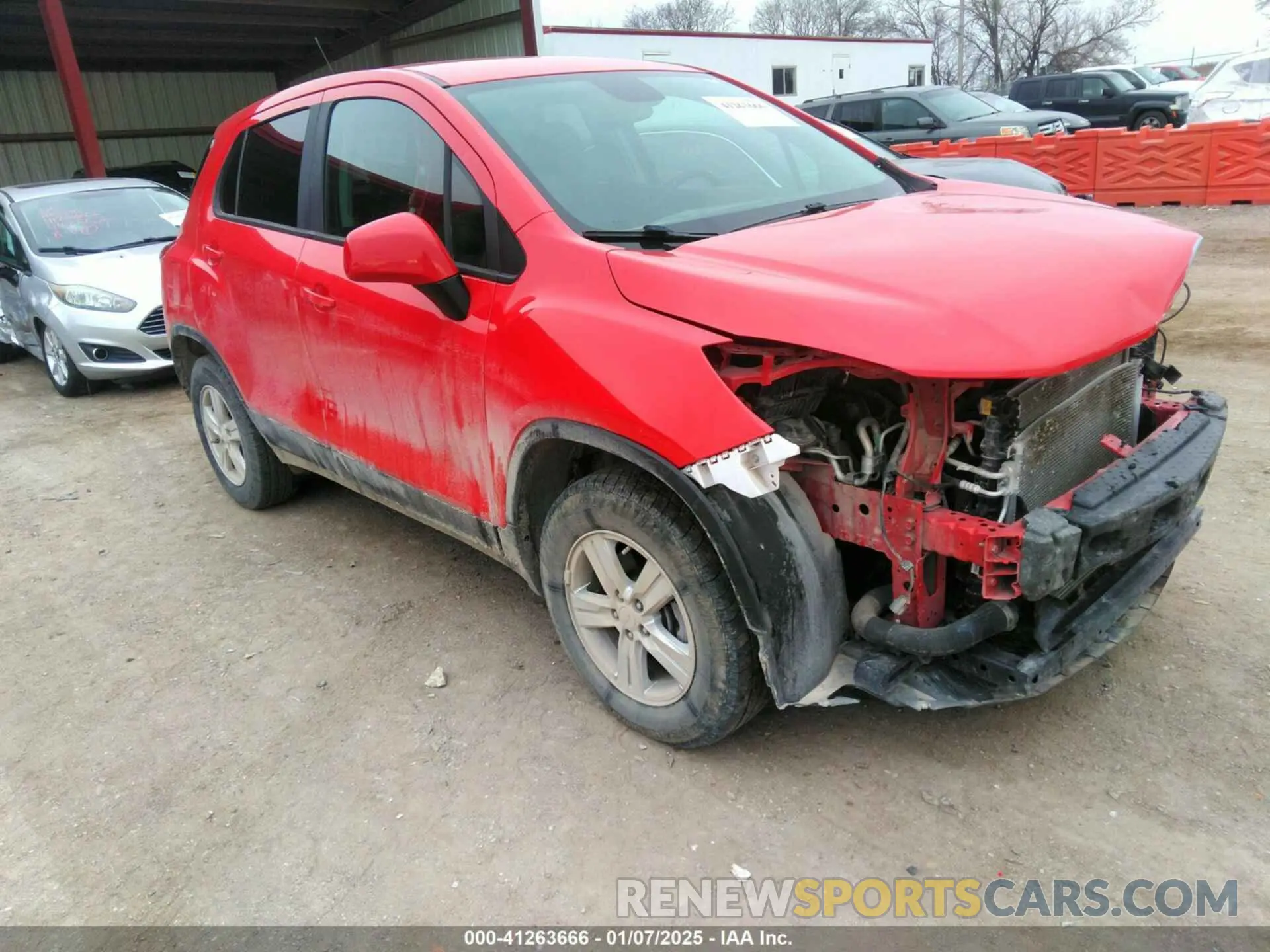 1 fotografías del automóvil dañado KL7CJNSB7LB353346 CHEVROLET TRAX 2020