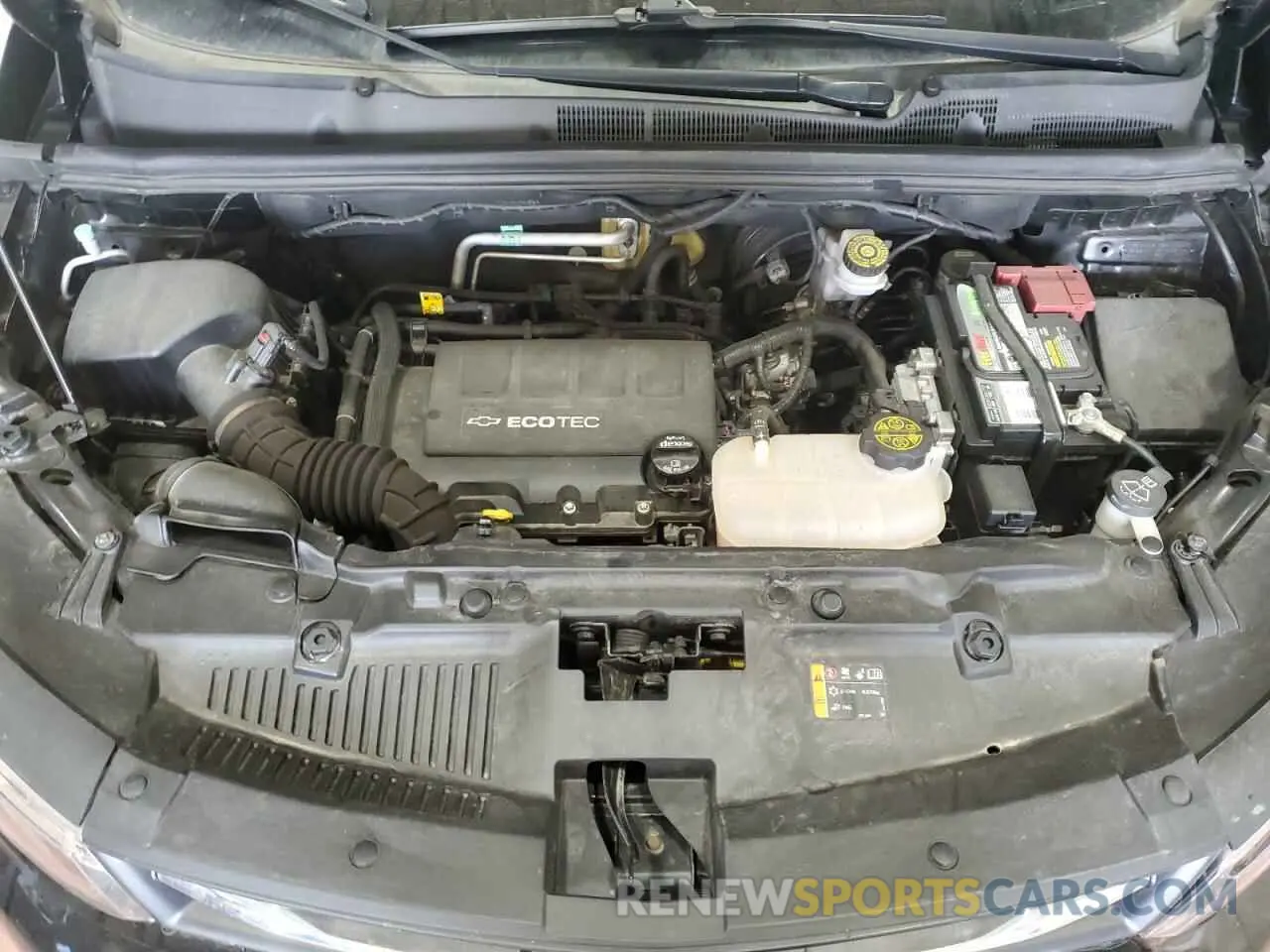 11 fotografías del automóvil dañado KL7CJNSB8LB043741 CHEVROLET TRAX 2020